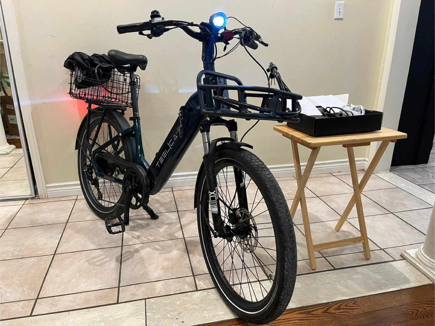 TESLLICA Electric Bike 26” w/ extra accesories $2000 firm