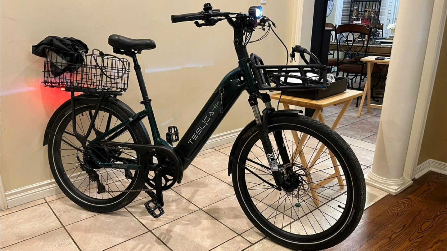 TESLLICA Electric Bike 26” w/ extra accesories $2000 firm - photo 3