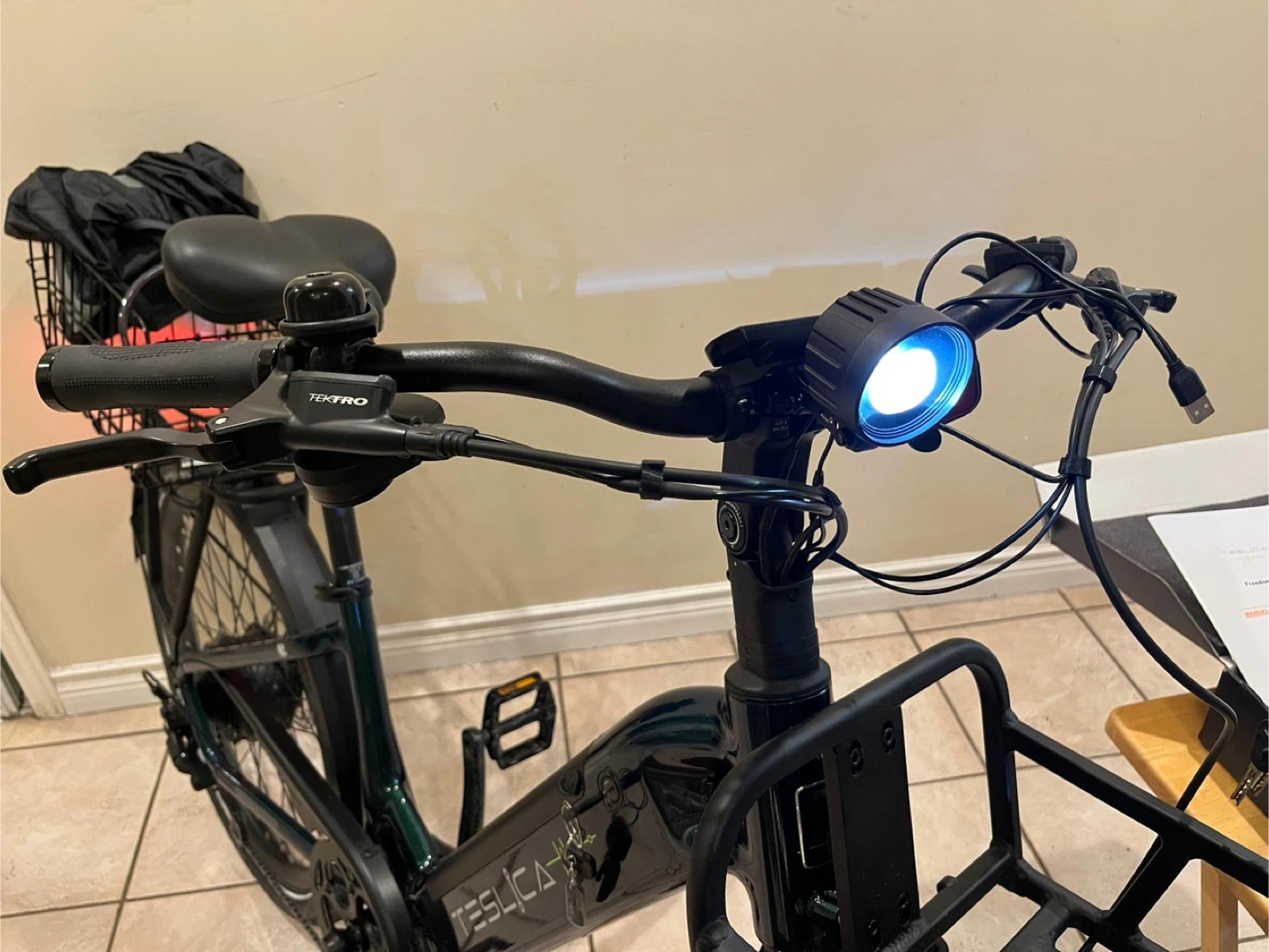 TESLLICA Electric Bike 26” w/ extra accesories $2000 firm - photo 4