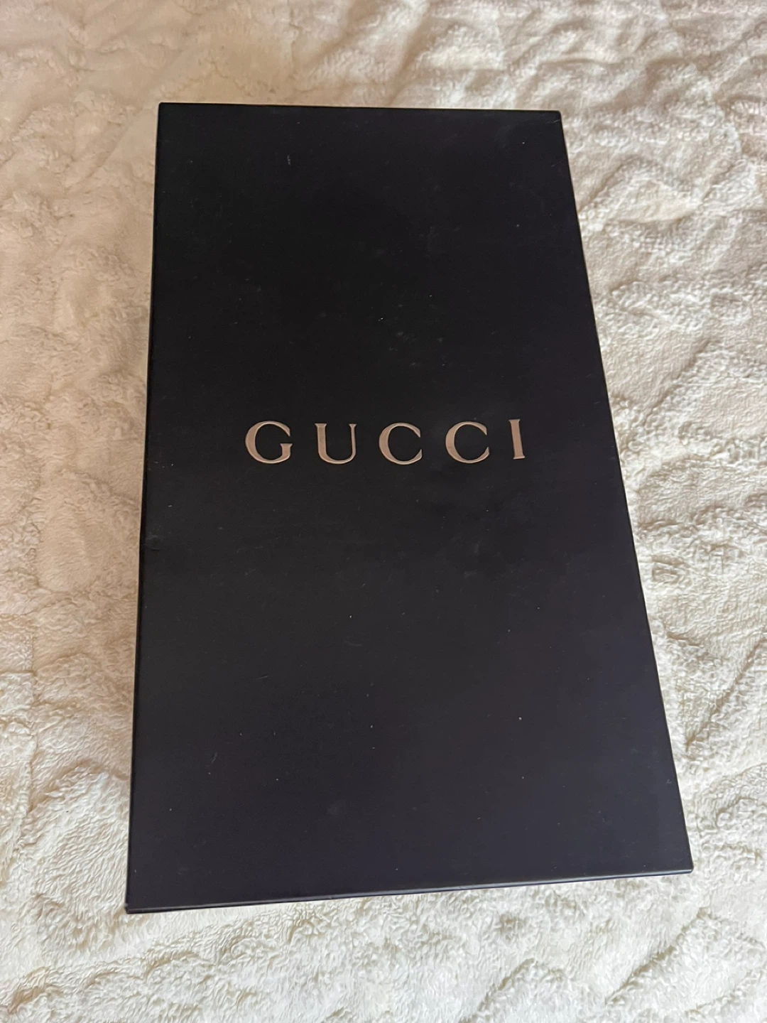 Gucci Black Leather Horsebit Loafers - Size 46