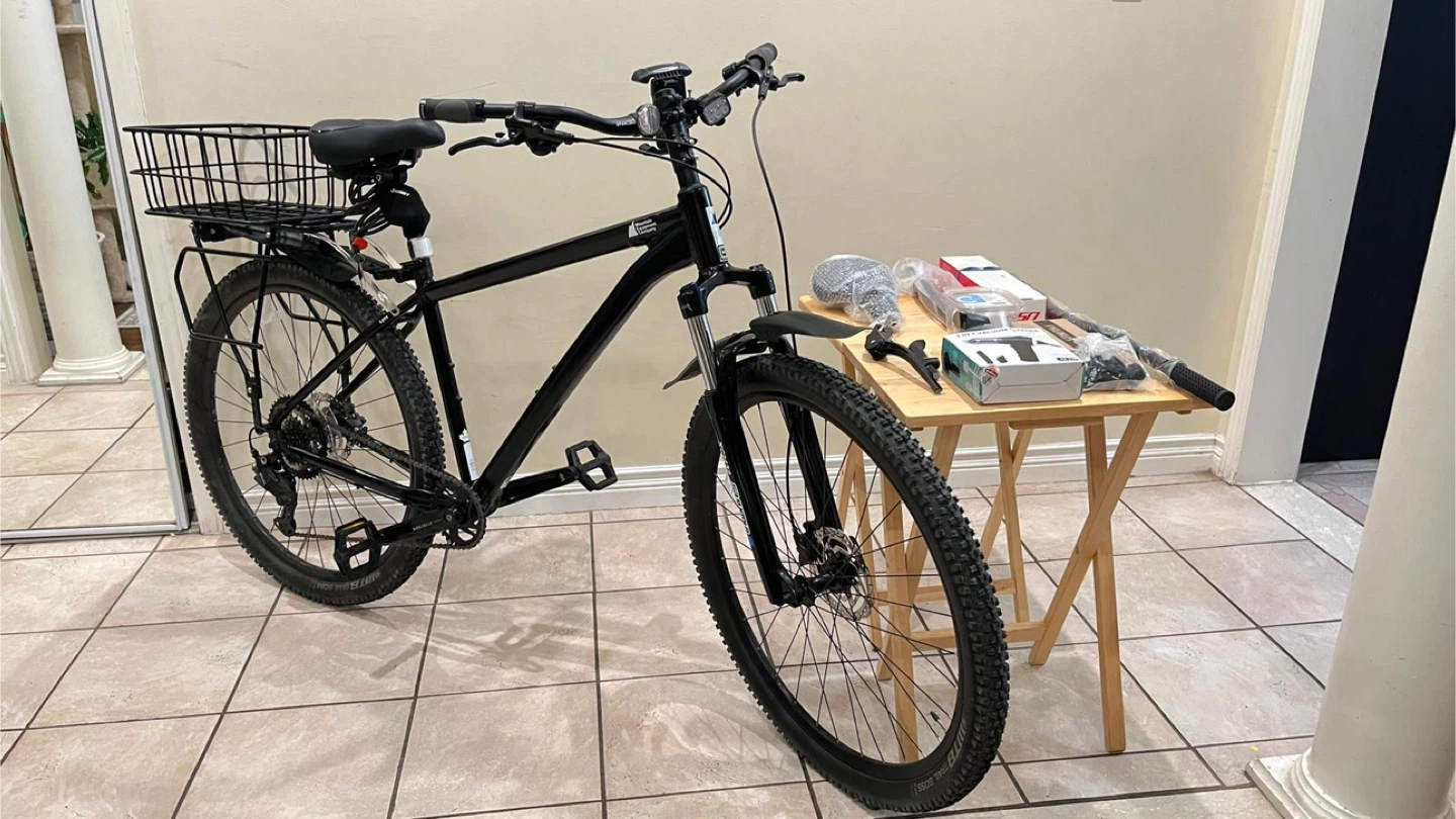 Mec lynx XL mountain bike 29”+ parts 750 price firm - photo 3