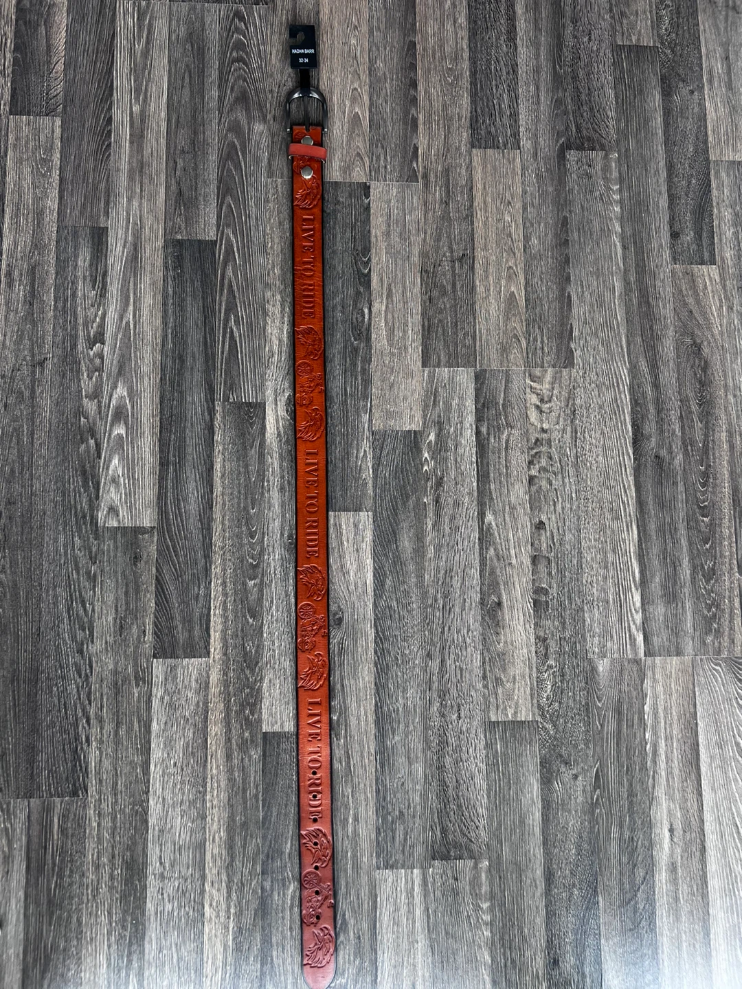 Hadha Barr Leather Belt Size 32-34 - photo 2