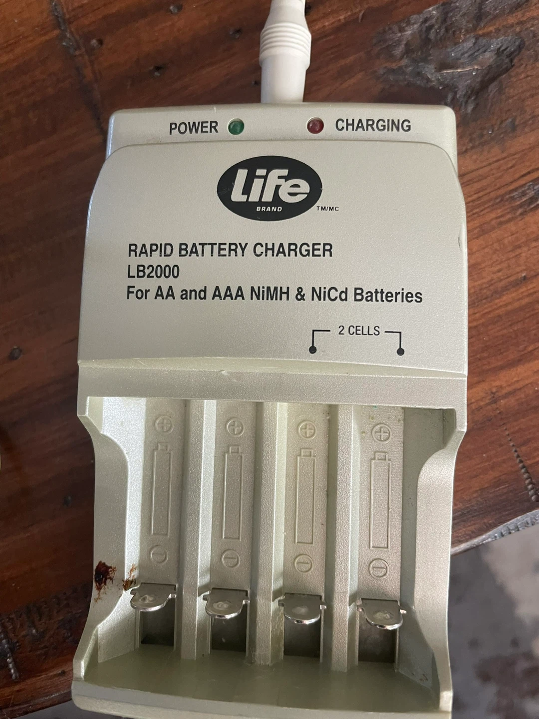 Life Brand LB2000 Rapid Battery Charger for AA/AAA - photo 2