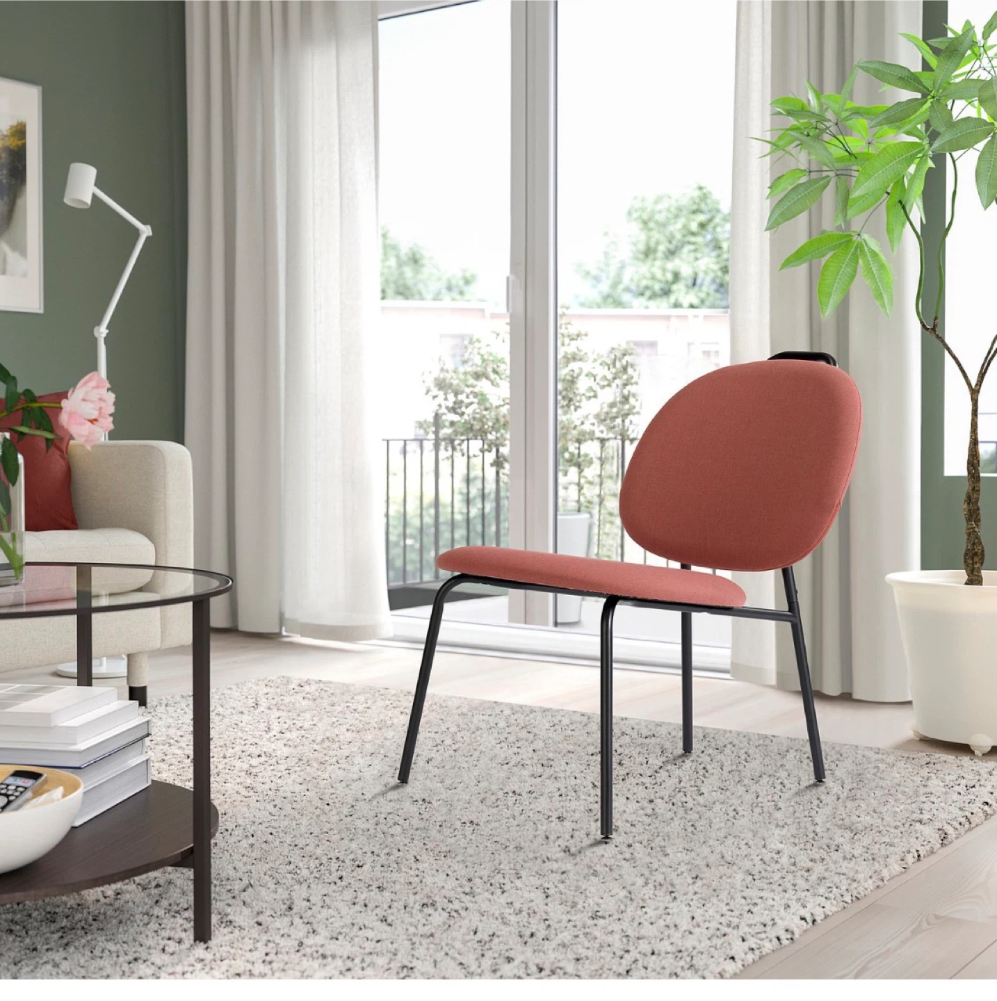 IKEA KULLABERG Chair - Red