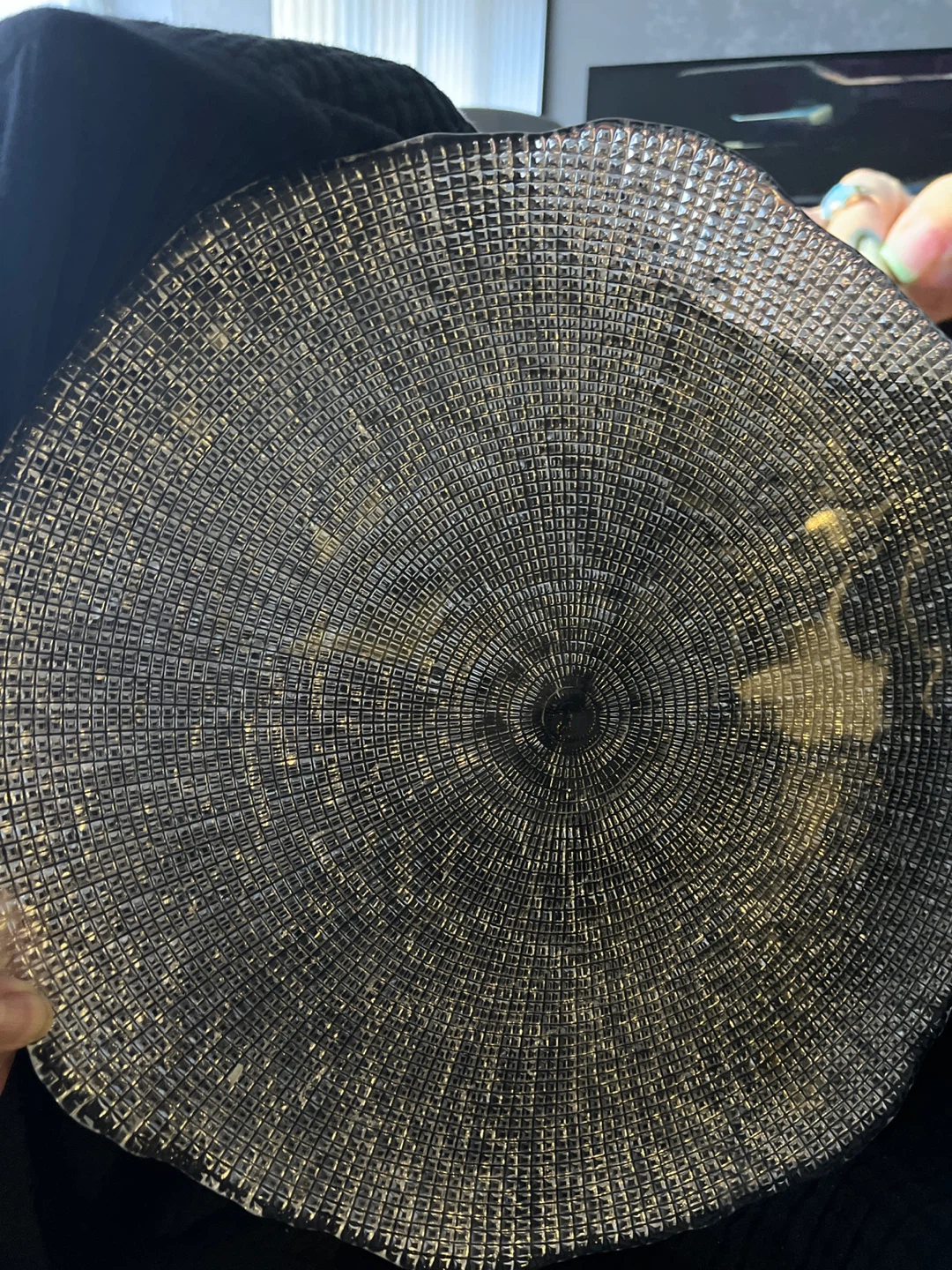 Decorative Glass serving platter - photo 2