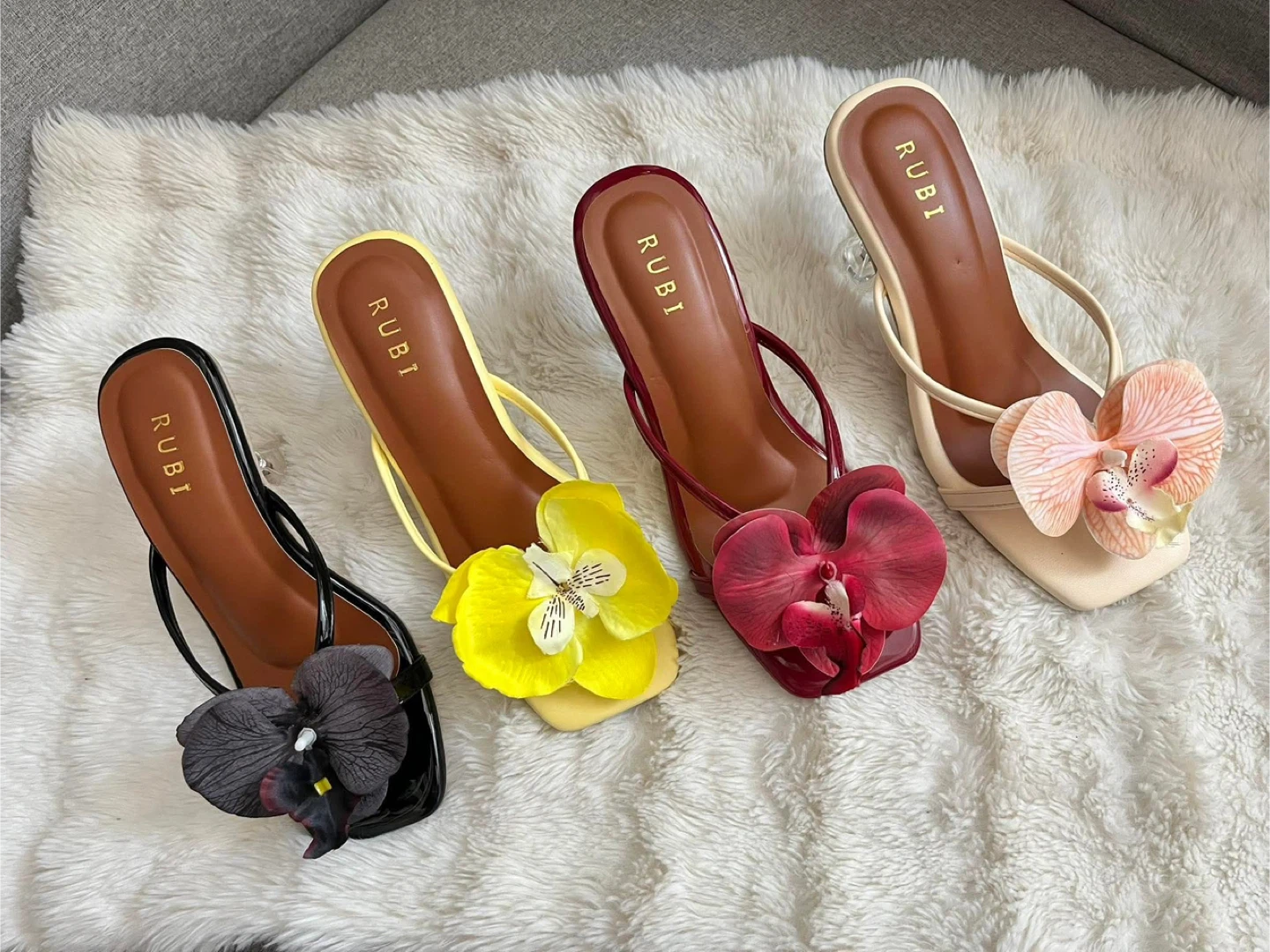 Rubi Women's Floral Heeled Sandals - photo 2