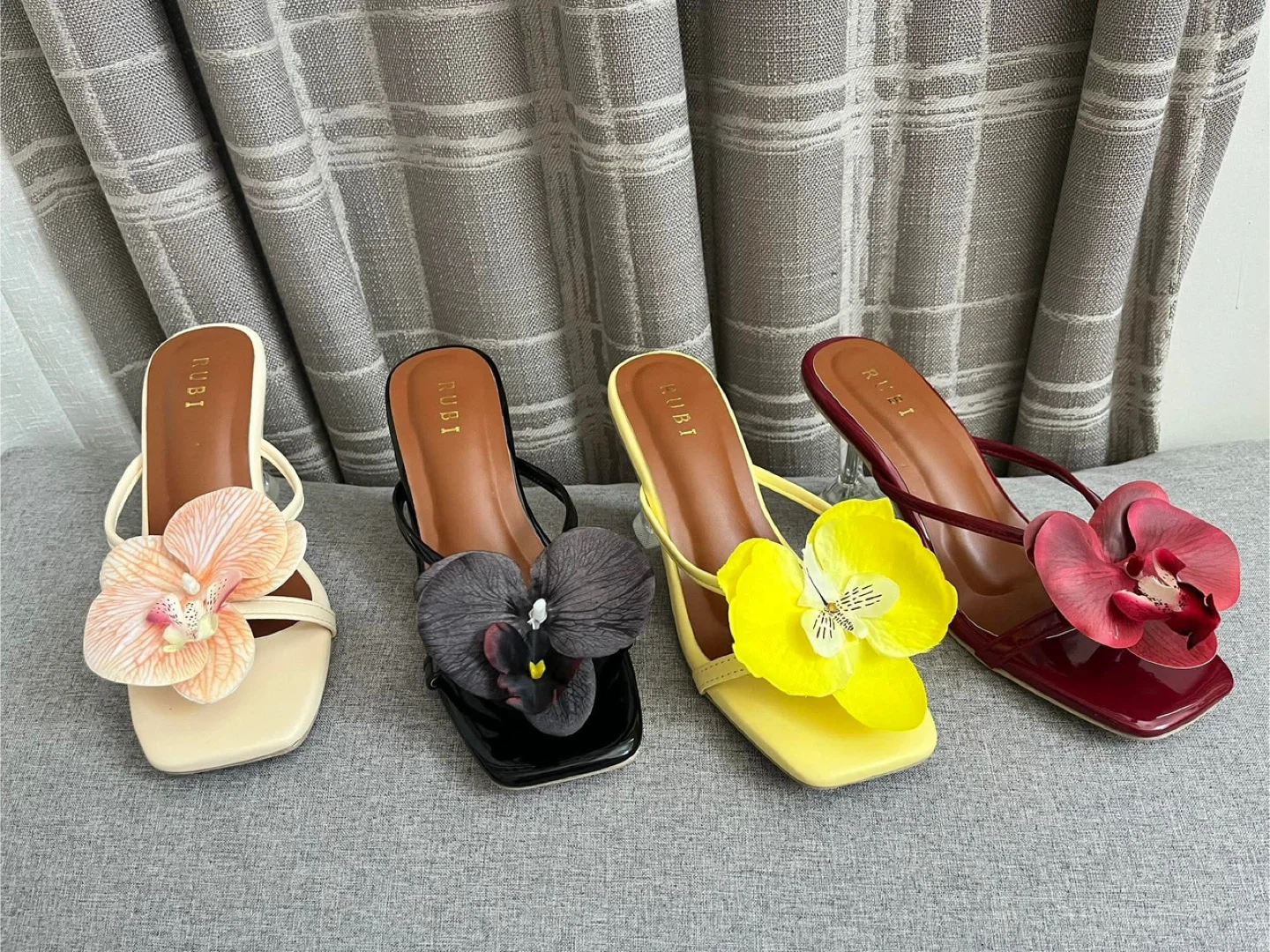 Rubi Women's Floral Heeled Sandals - photo 3