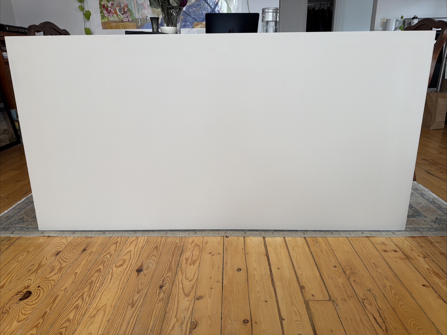IKEA Trotten beige/white large adjustable desk - photo 3