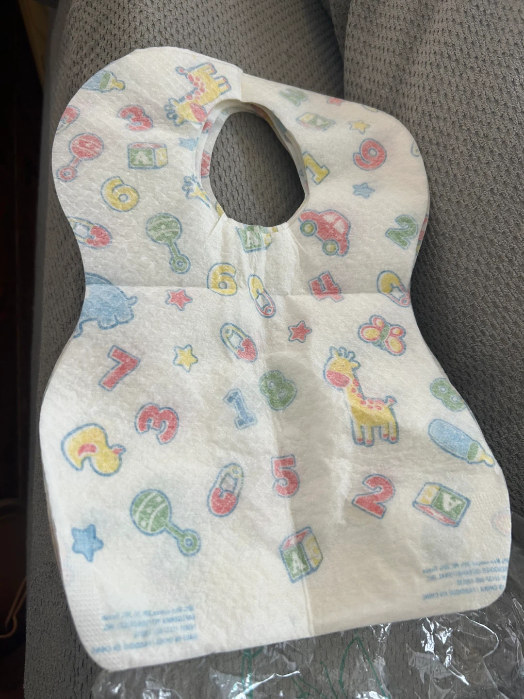 Baby Bibs - Disposable, Fun Print