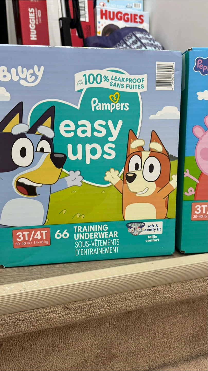Pampers Easy Ups Training Underwear 3T/4T - 2 Packs (132 Total) - photo 2