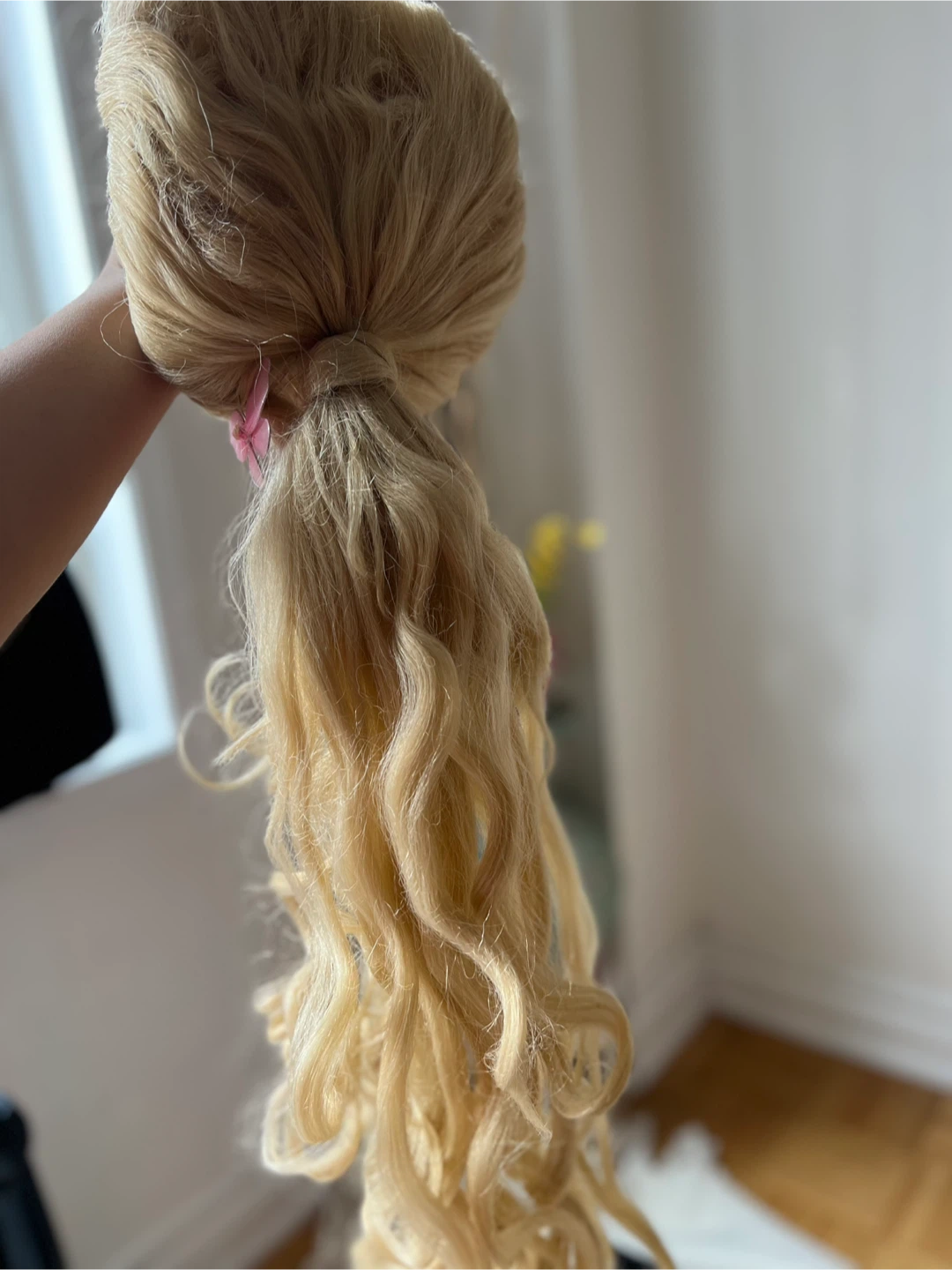 Blonde Curly Wig