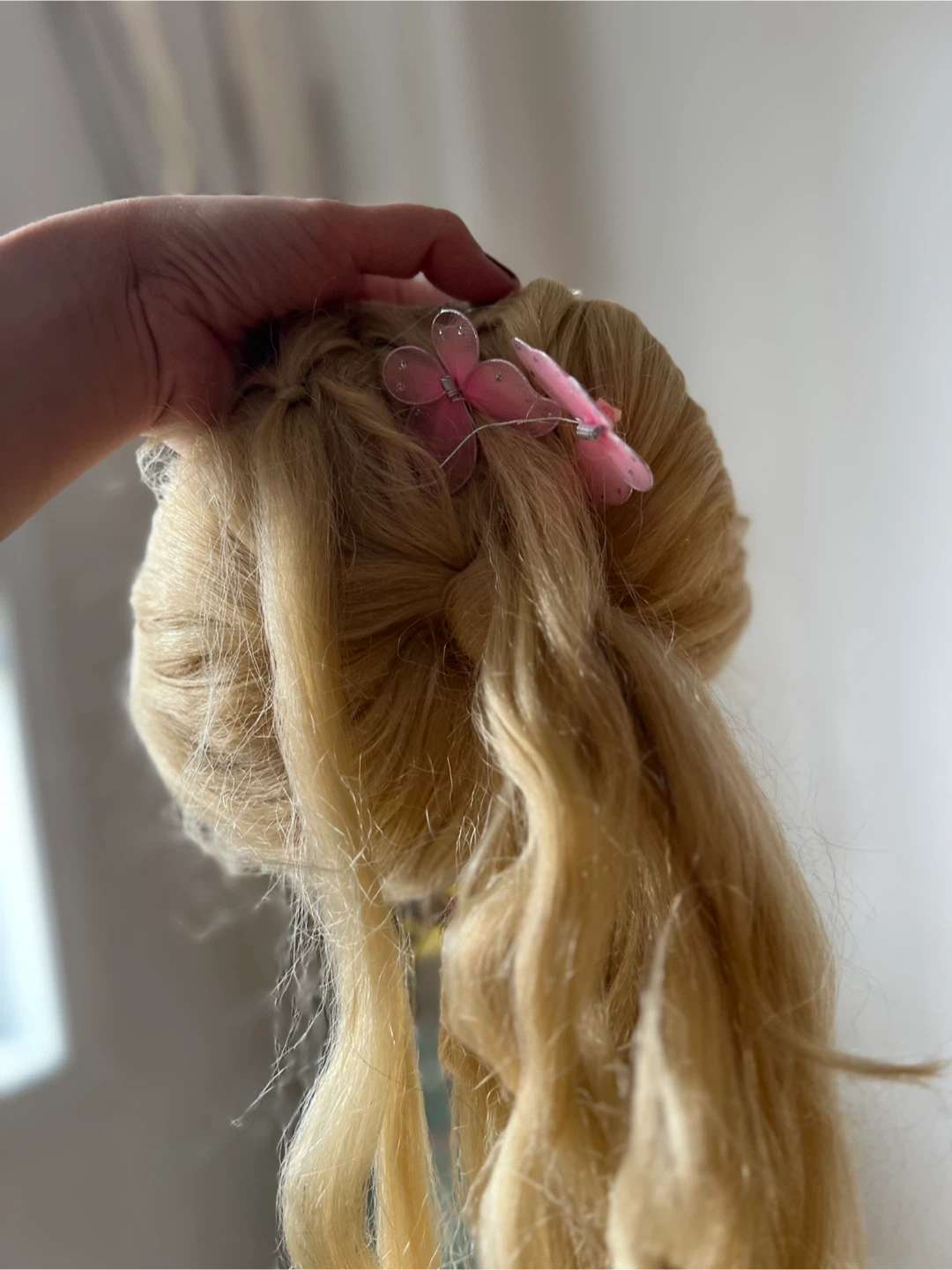 Blonde Curly Wig - photo 3