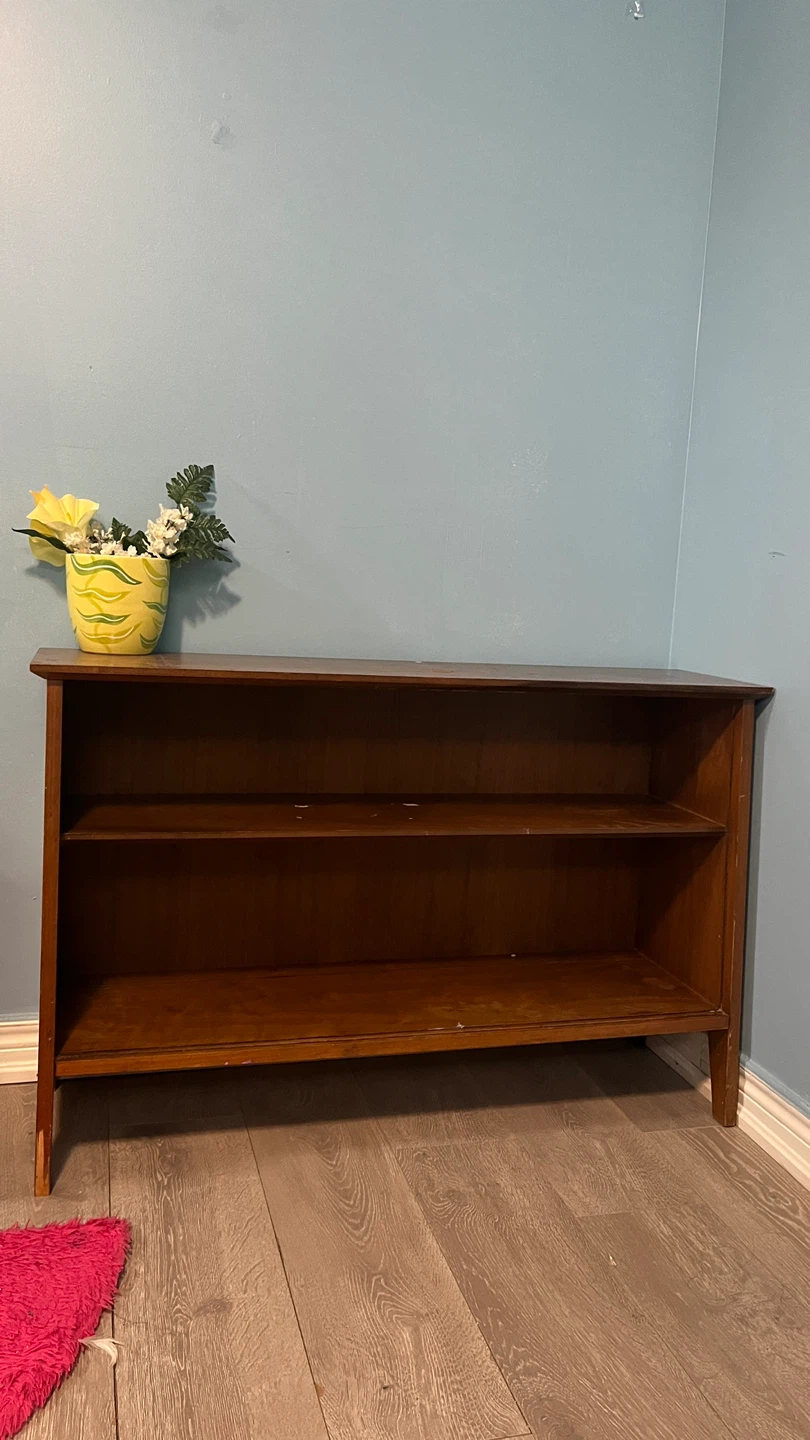 Brown Wooden Bookshelf - photo 2