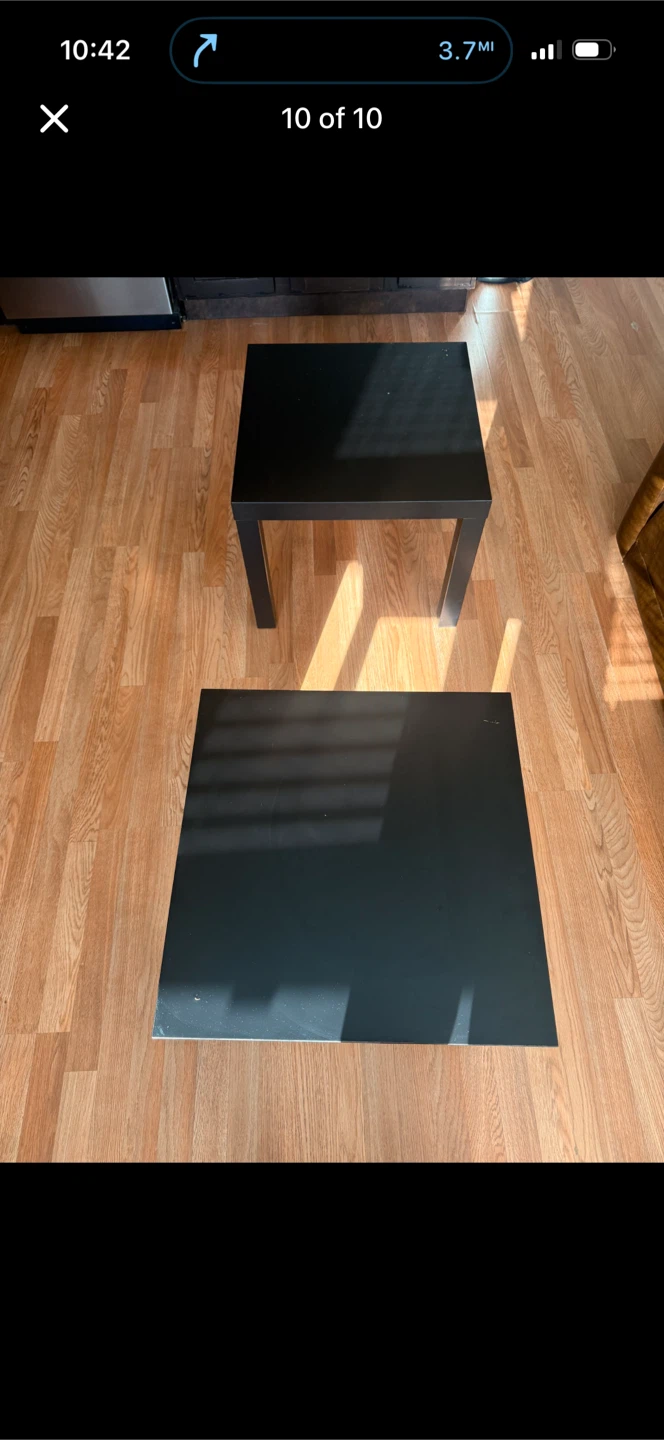 2 end tables used