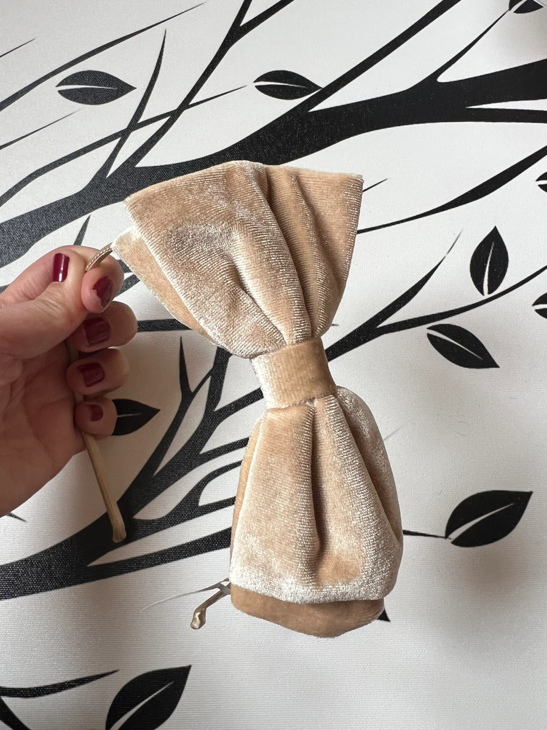 ICING Velvet Bow Headband - photo 2