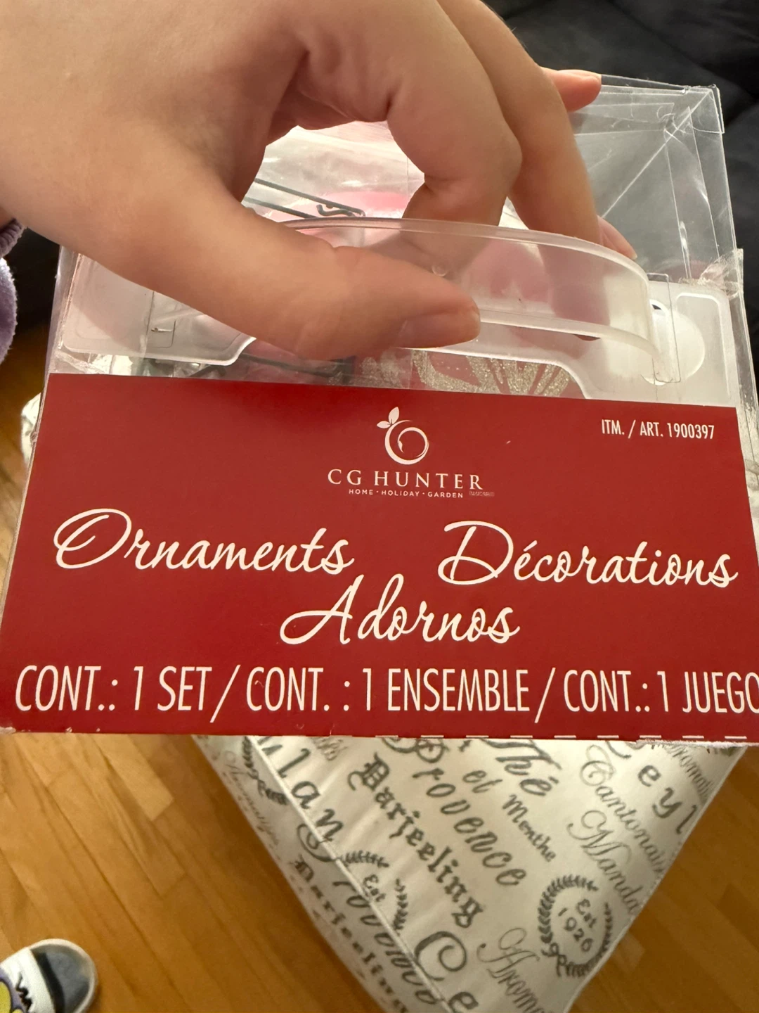 6 Inch (10cm) Shatter-Resistant Christmas Ornaments Set of 6 - photo 2