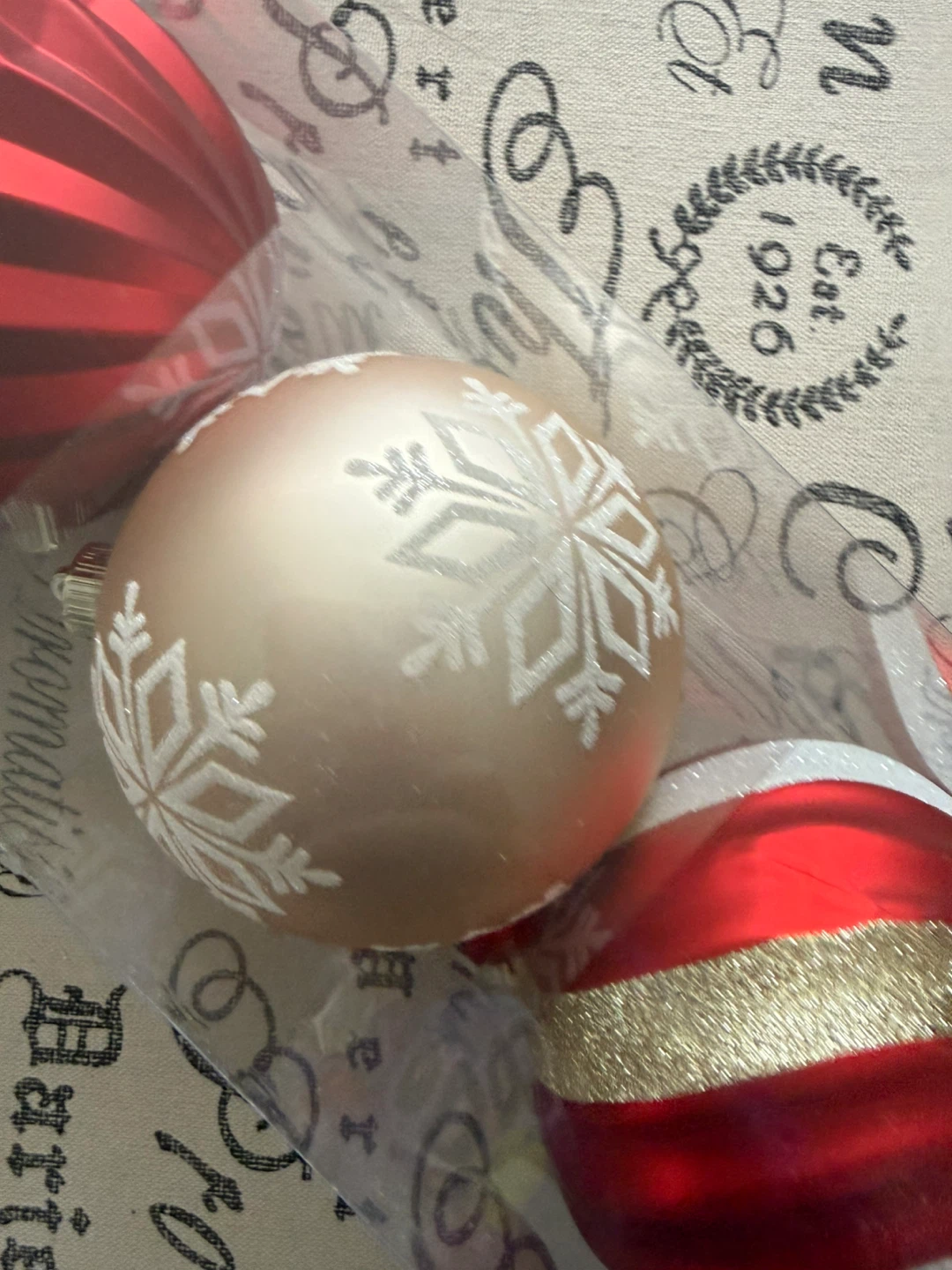 6 Inch (10cm) Shatter-Resistant Christmas Ornaments Set of 6 - photo 5