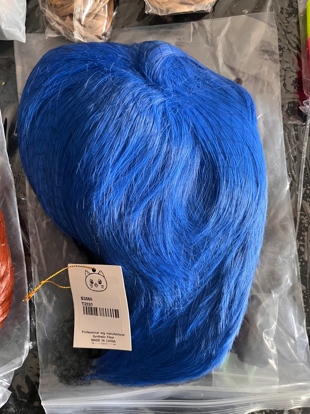 Professional Wig Manufacturer Blue Wig - photo 3