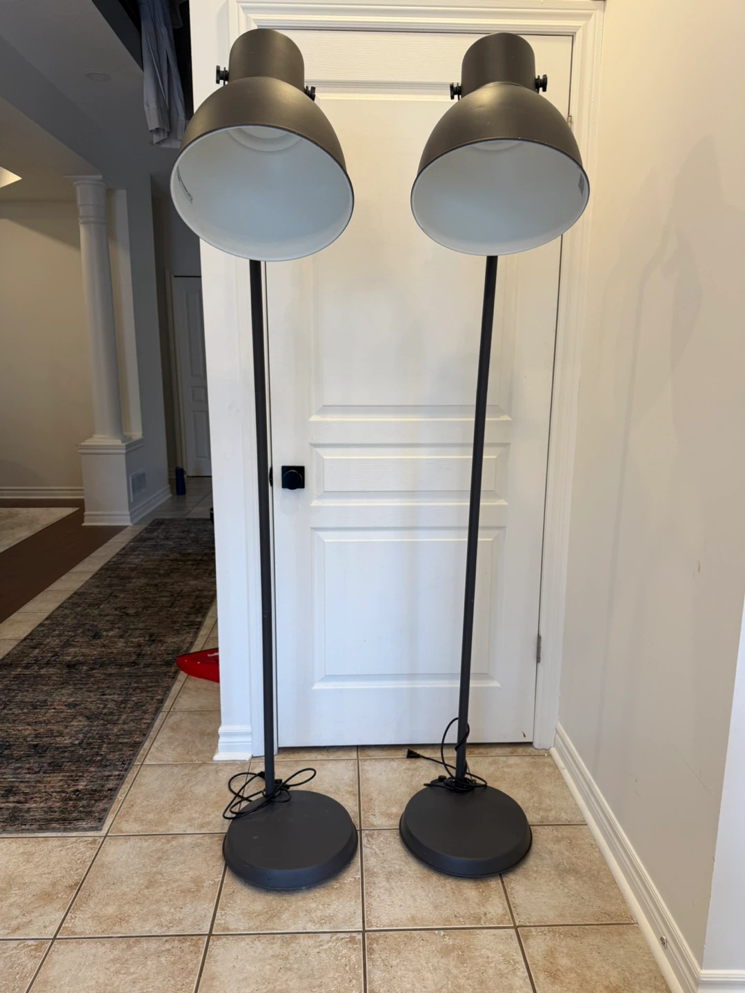IKEA HEKTAR floor lamps
