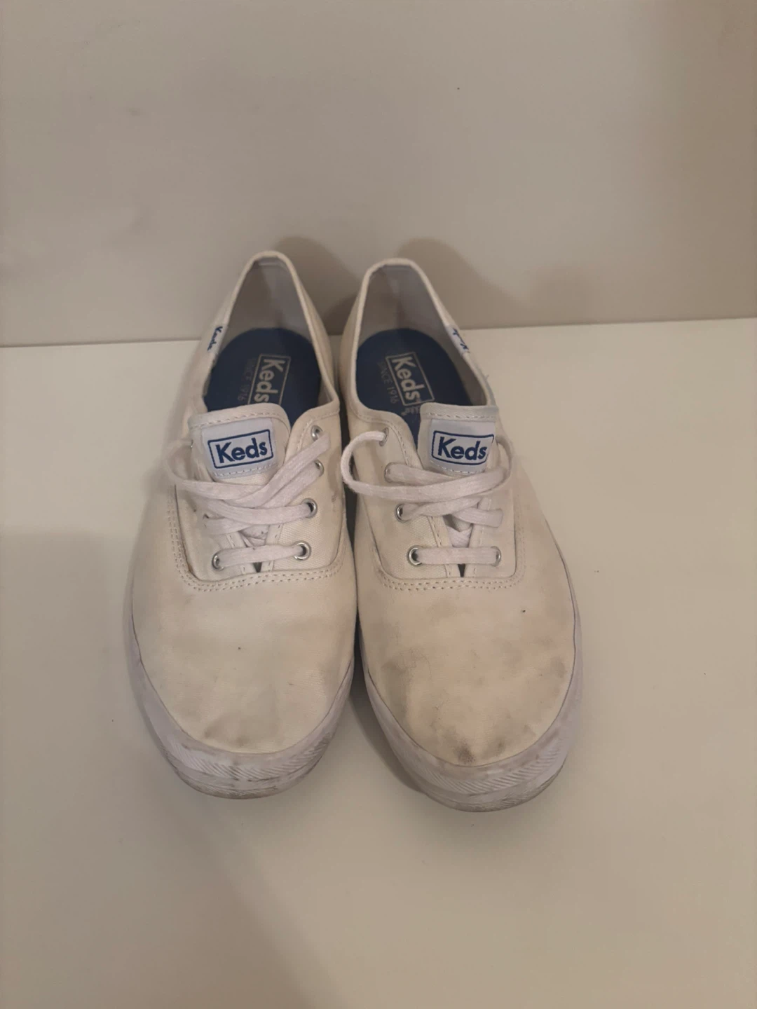 Keds White Canvas Sneakers