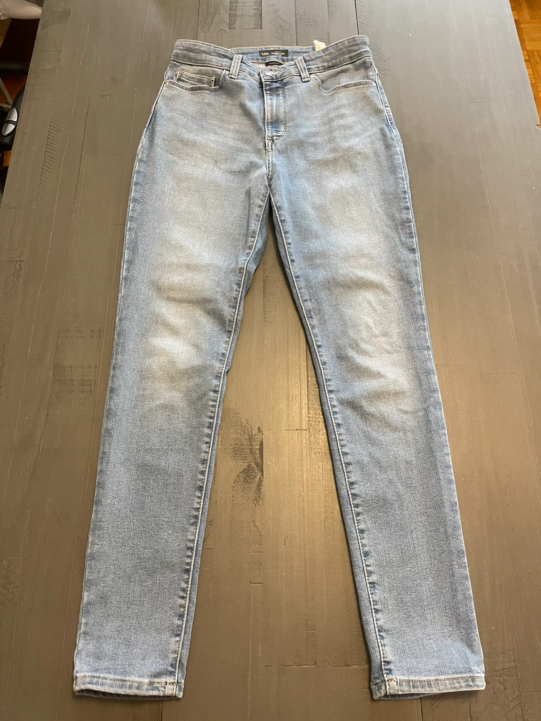 Lee Women's Jeans - Light Wash - Size 10 Long