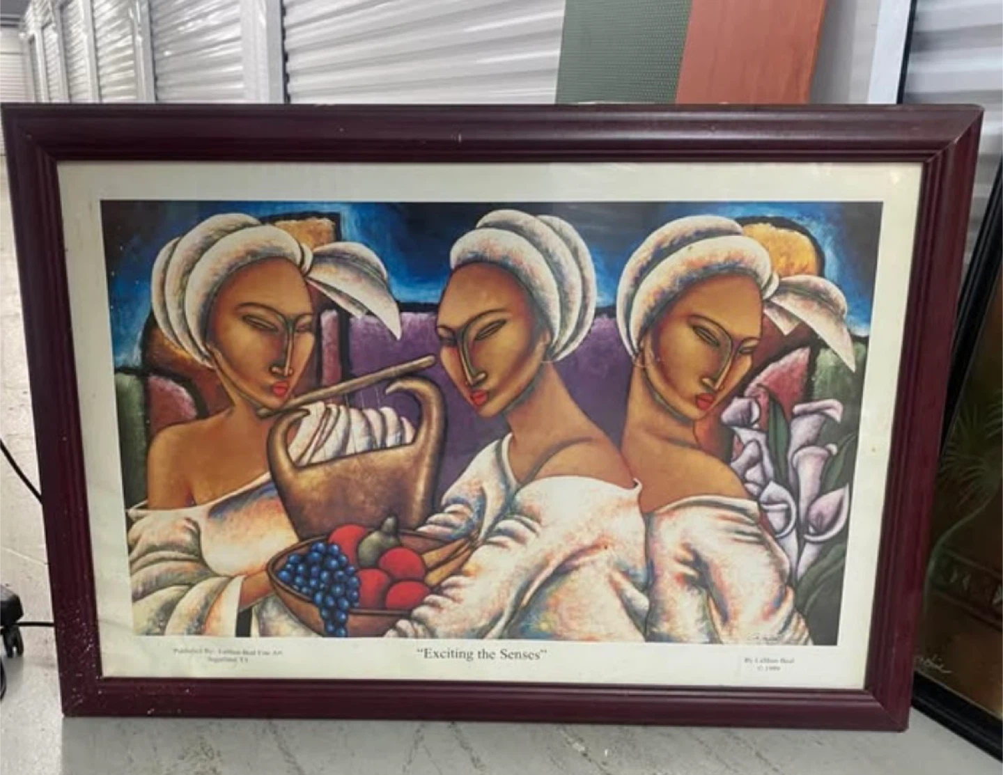 Exciting the Senses Lithograph by Lathaniel Boatright