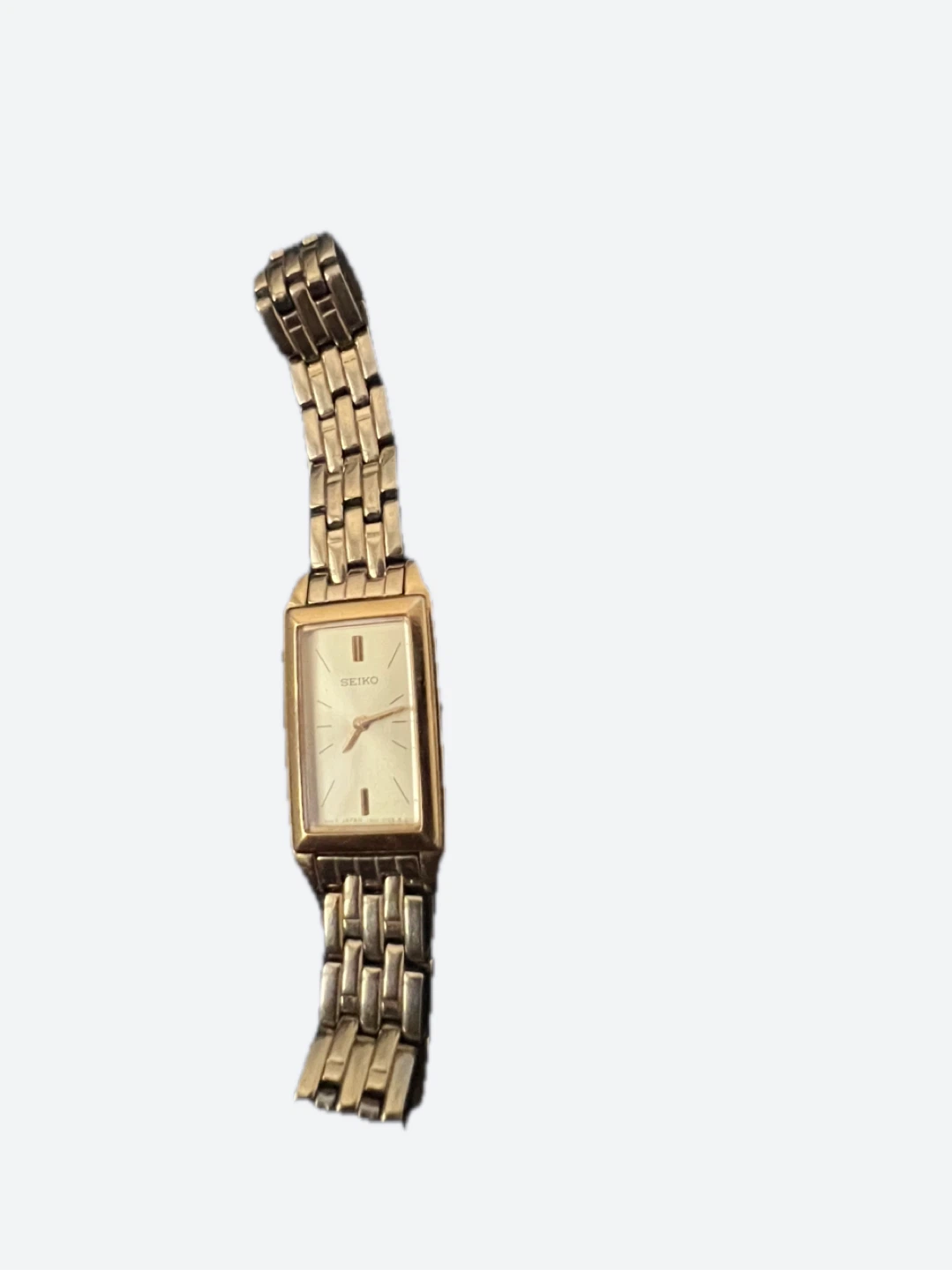Seiko Women's Gold Tone Rectangle Watch - photo 2