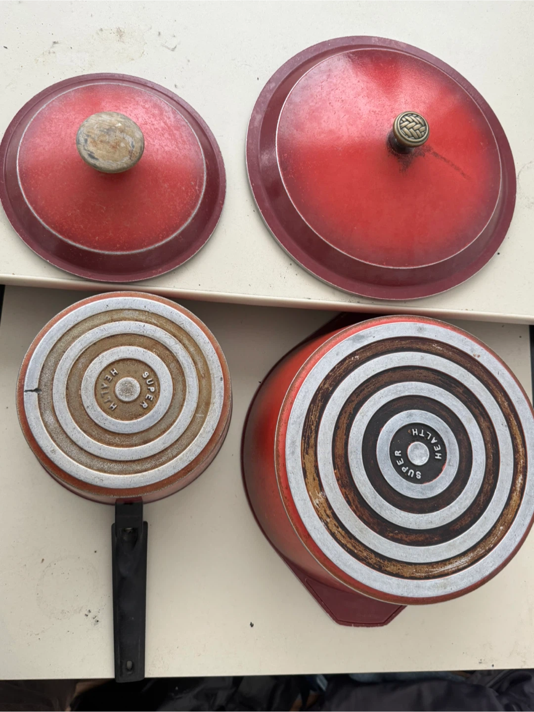 Super Health Pots and Lids