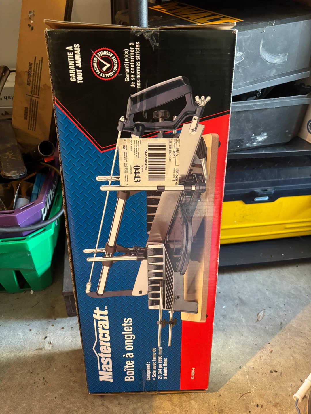 Mastercraft Mitre Box with Saw - photo 2