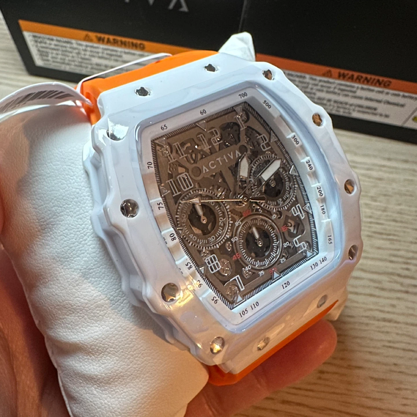 Activa X Invicta Men's Watch w/ Skeleton Dial - 44.3mm - photo 5