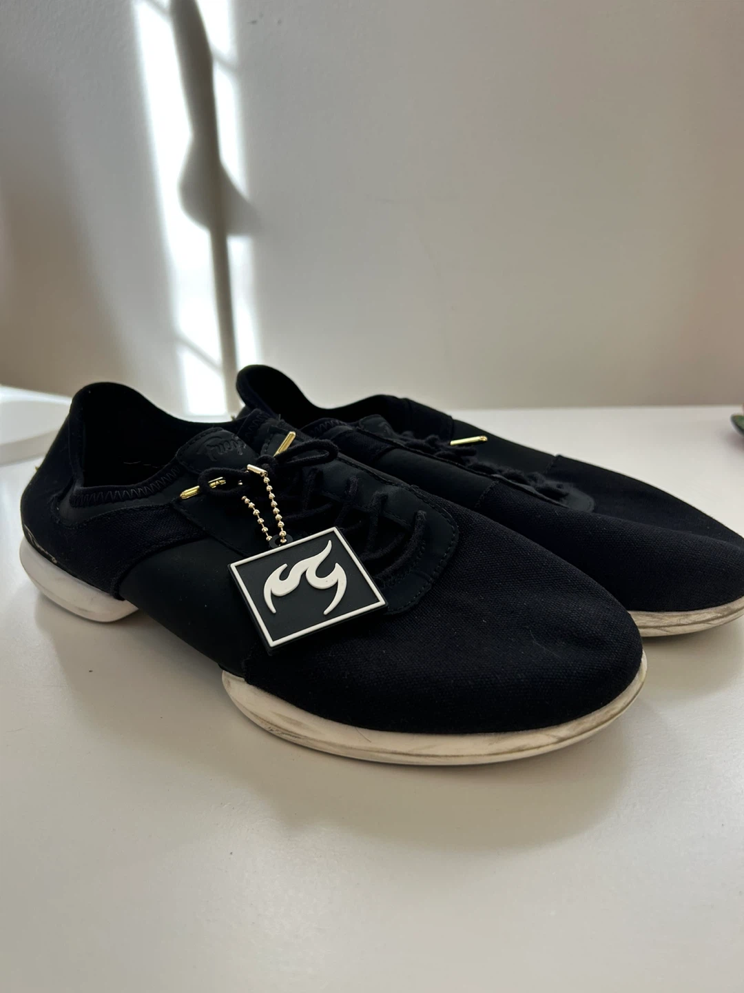 Fuego Split sole Dance Shoes Black - photo 3