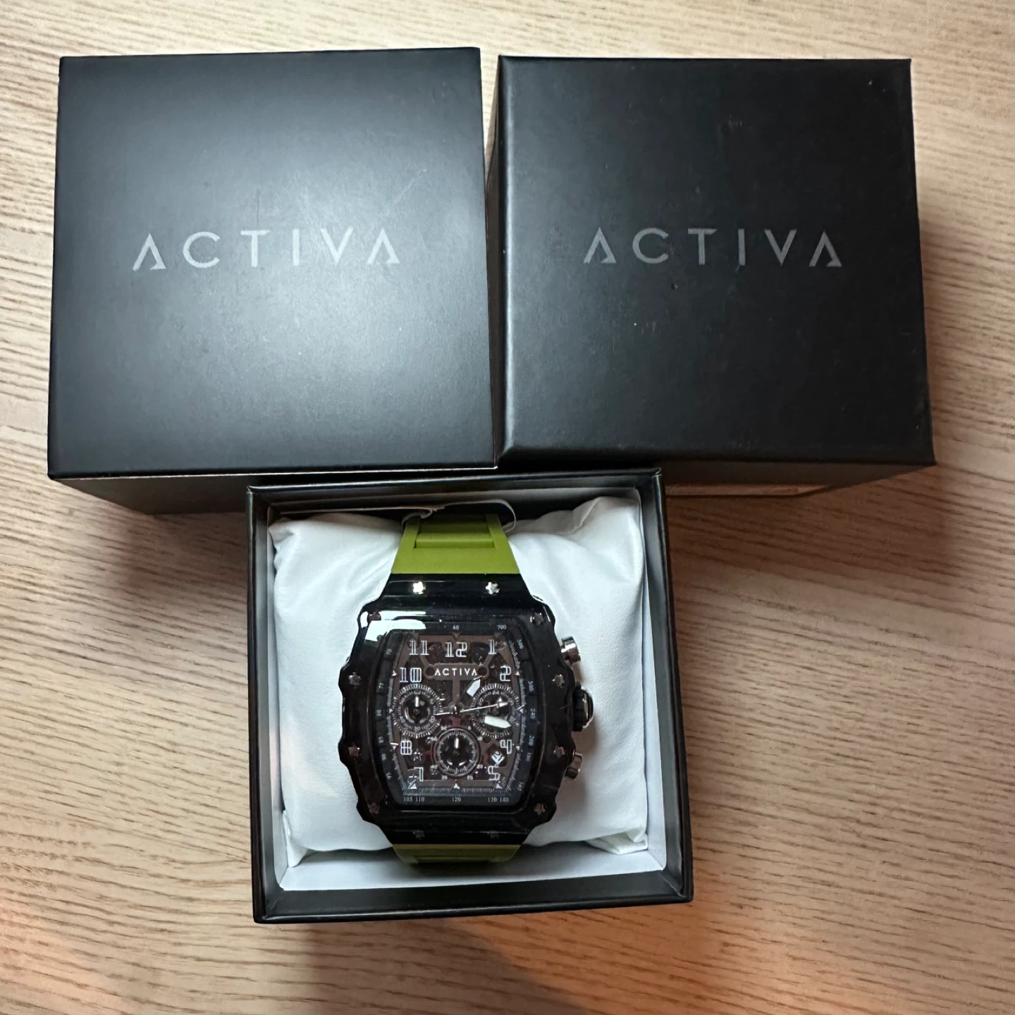 Activa X Invicta Men's Watch - 44.3mm, Army Green & Black - photo 2