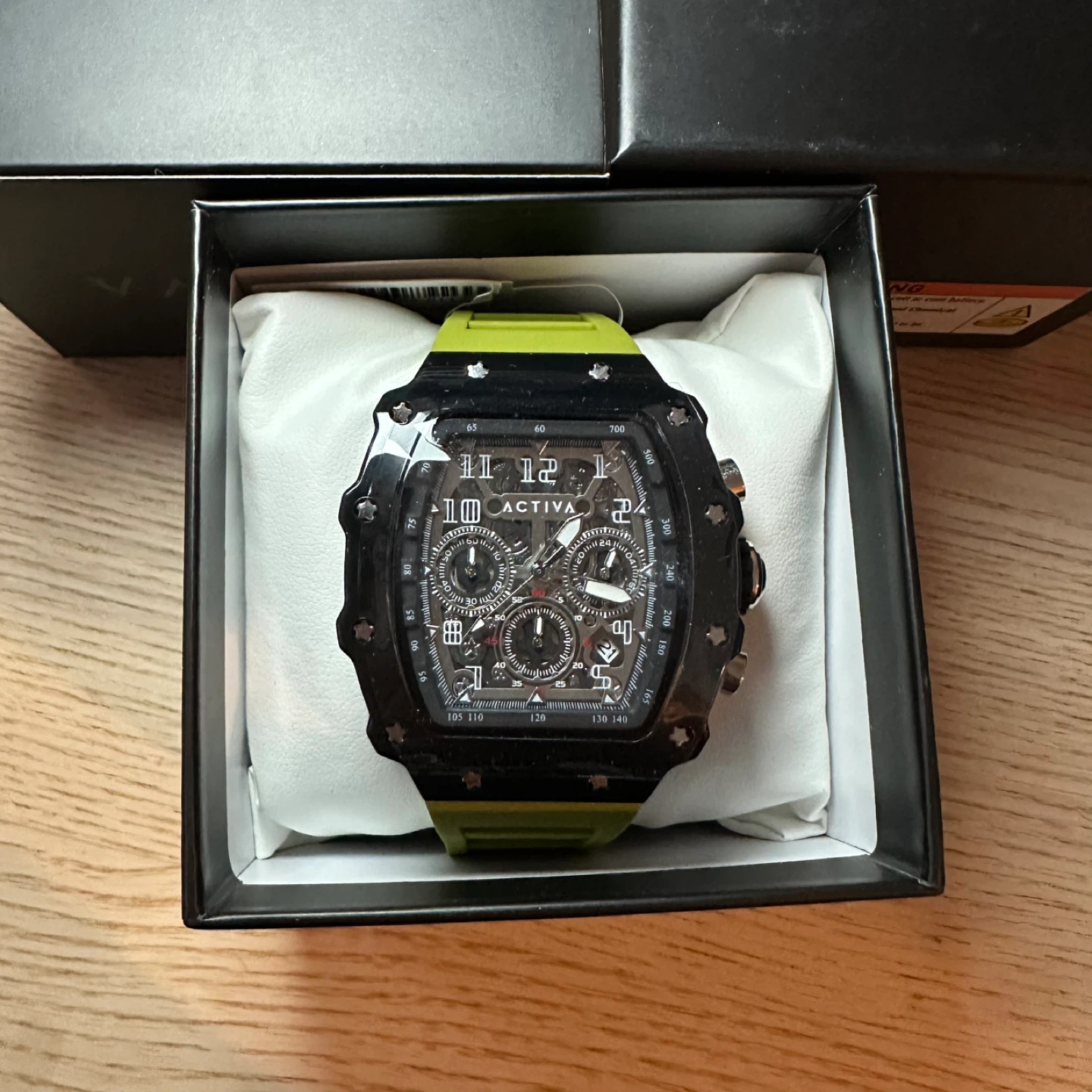 Activa X Invicta Men's Watch - 44.3mm, Army Green & Black - photo 3