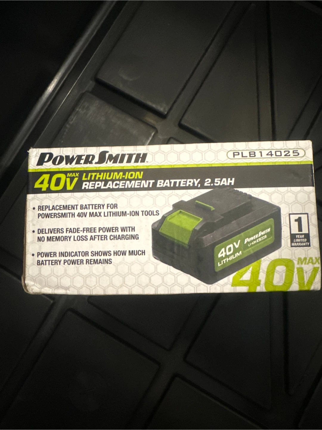 40V MAX Lithium-Ion Battery 2.5AH PLB14025 - photo 3