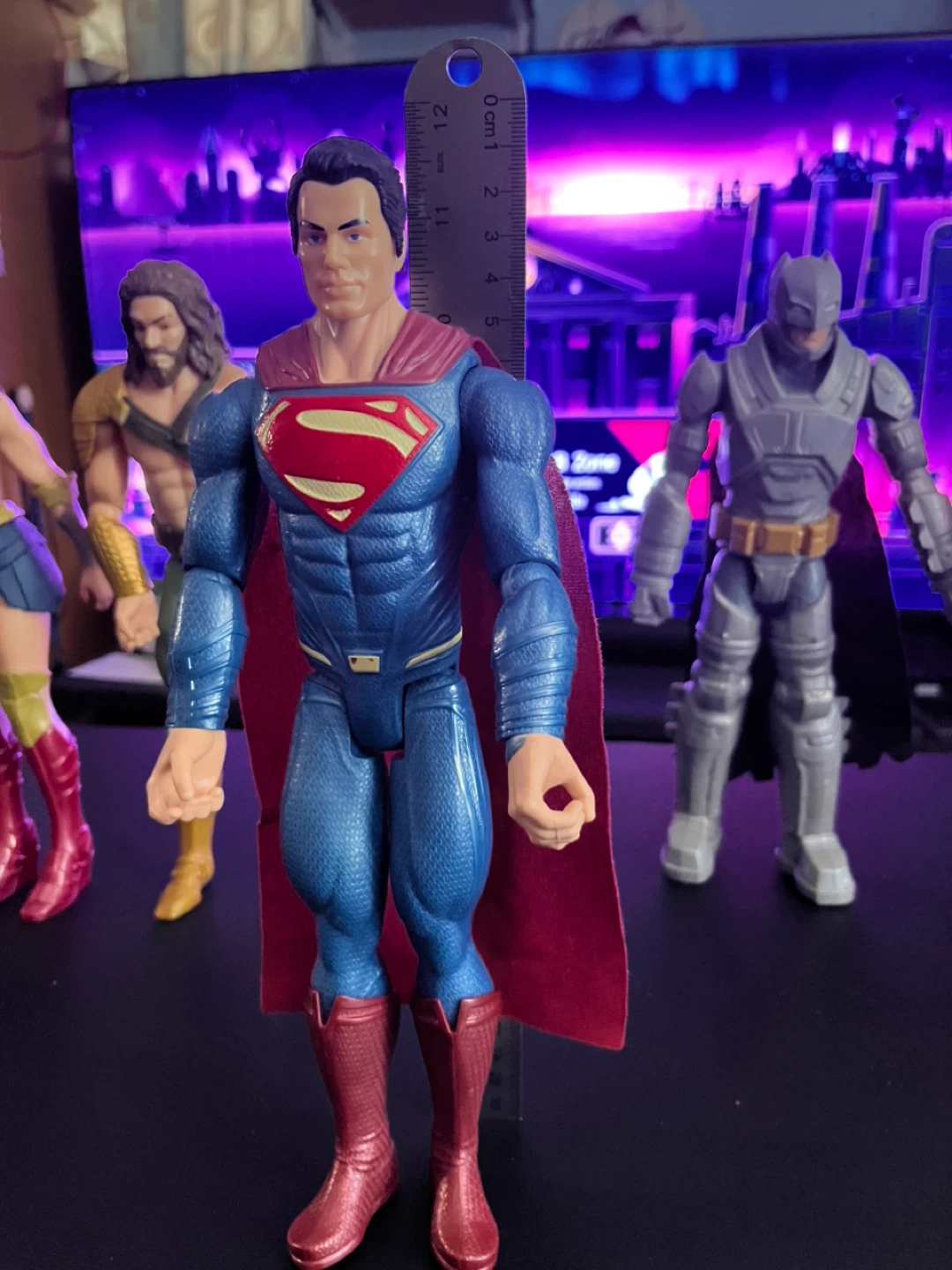 Figures - Superman, Batman, Wonder Woman, Aquaman, Spiderman - photo 2