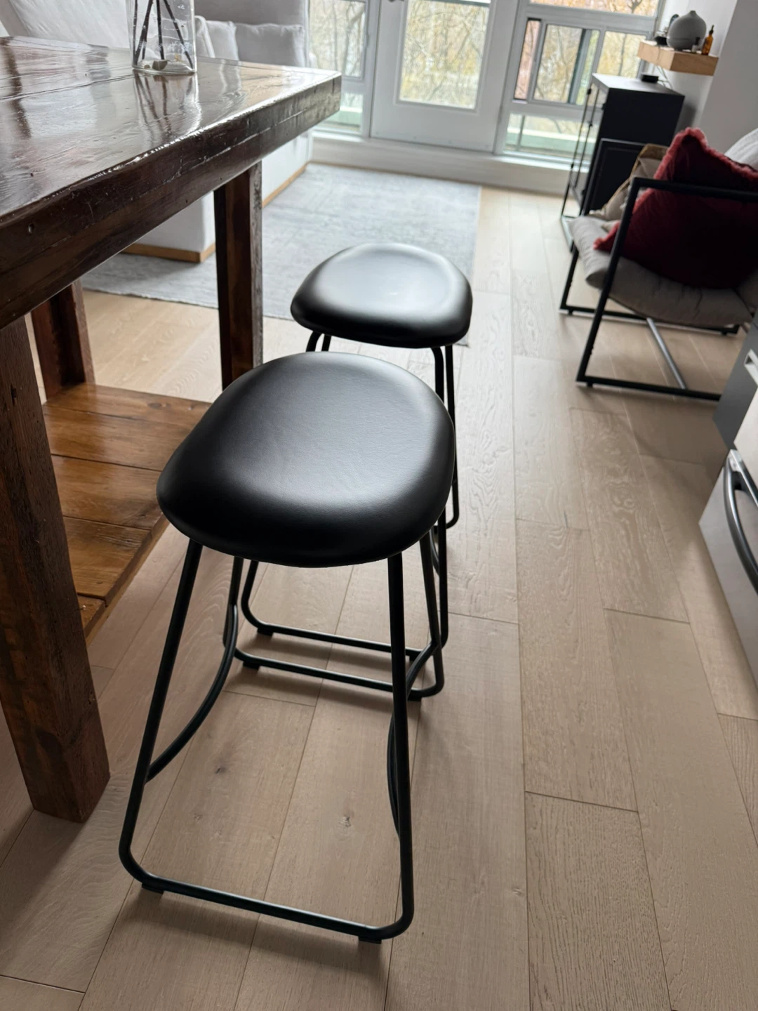 Article Para Genuine Leather Counter Stools (Set of 2) - photo 2