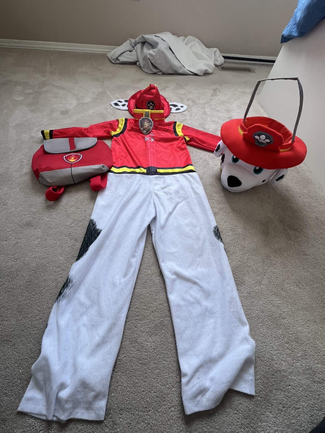 Paw Patrol Marshall Costume Small