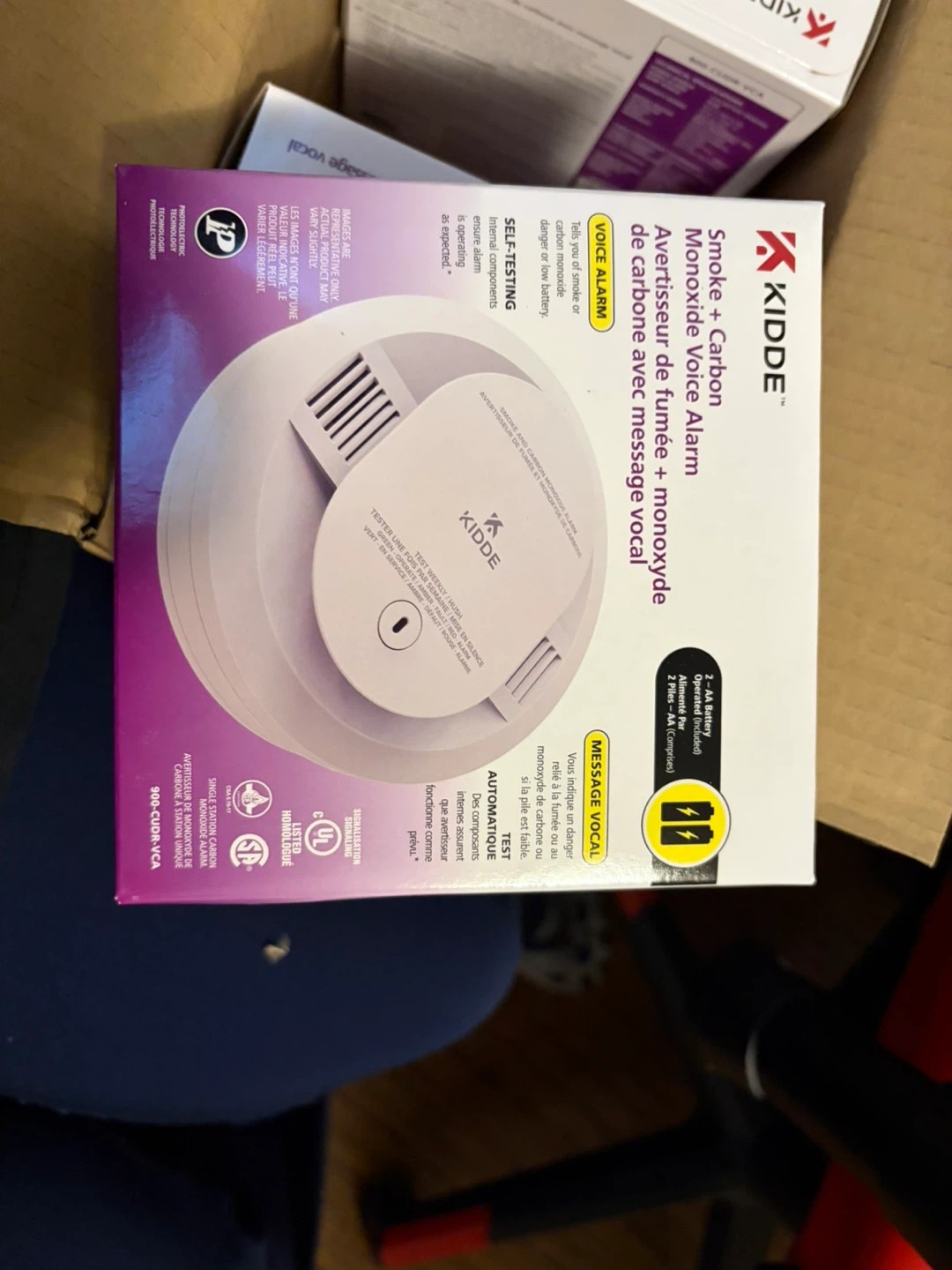 Kidde Smoke + Carbon Monoxide Voice Alarm (3-Pack) - photo 3