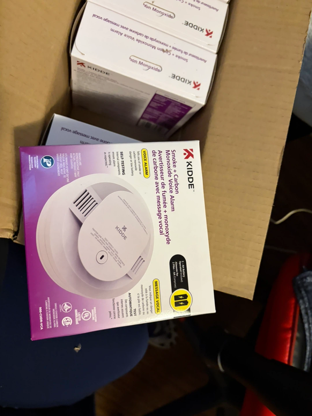 Kidde Smoke + Carbon Monoxide Voice Alarm (3-Pack) - photo 2