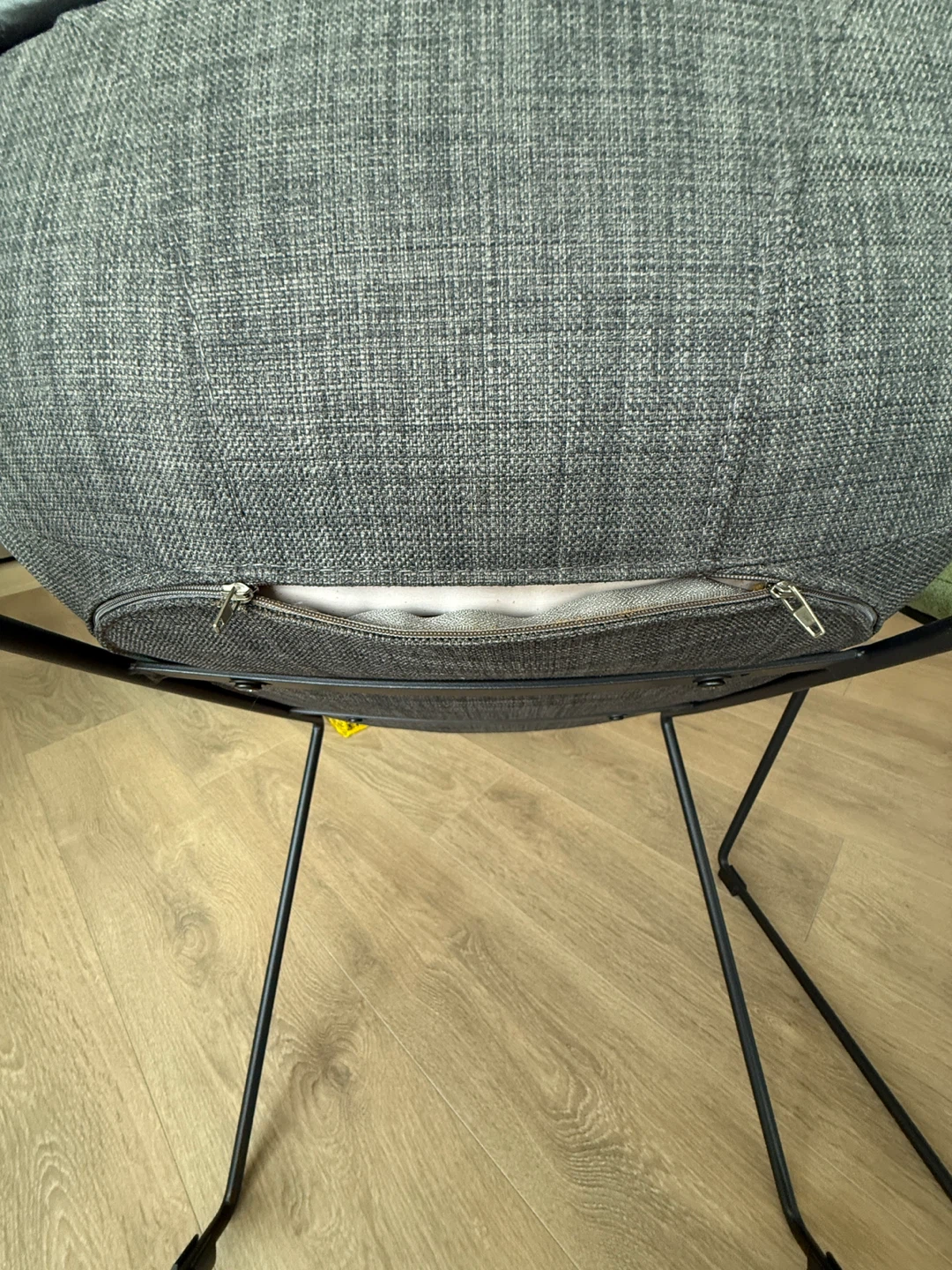 Set of 2 Modern Dining Chairs - Grey and Green - photo 5