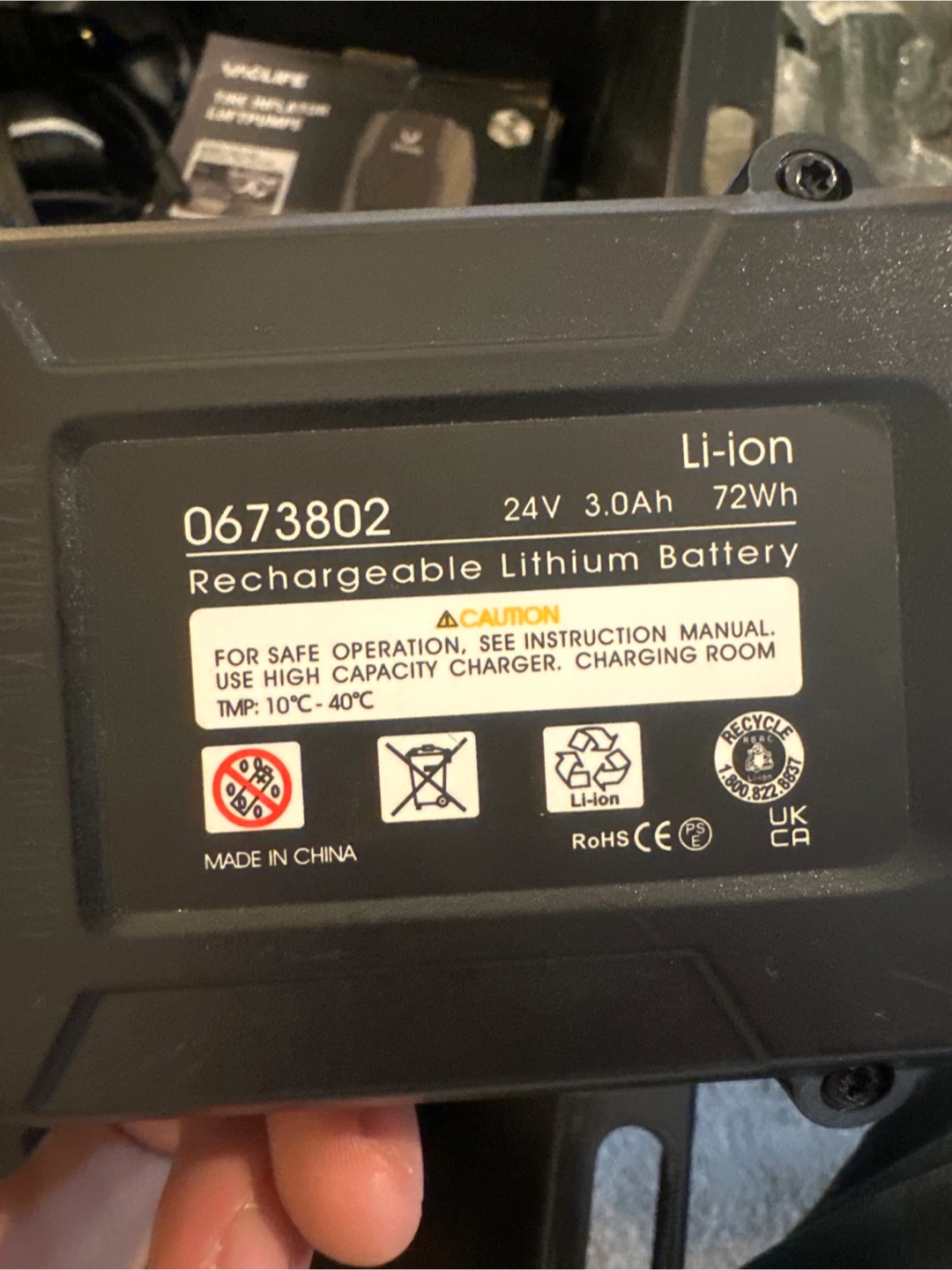 24V MAX Lithium-ion Rechargeable Battery - 3.0Ah - photo 3