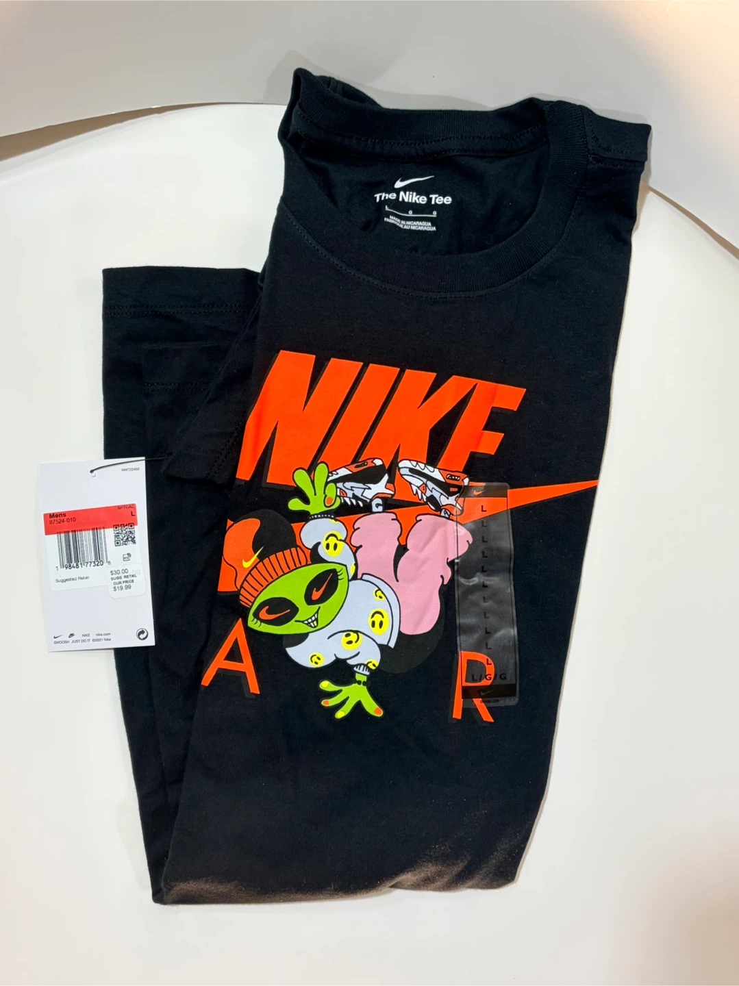 Nike Alien Black Graphic T-Shirt