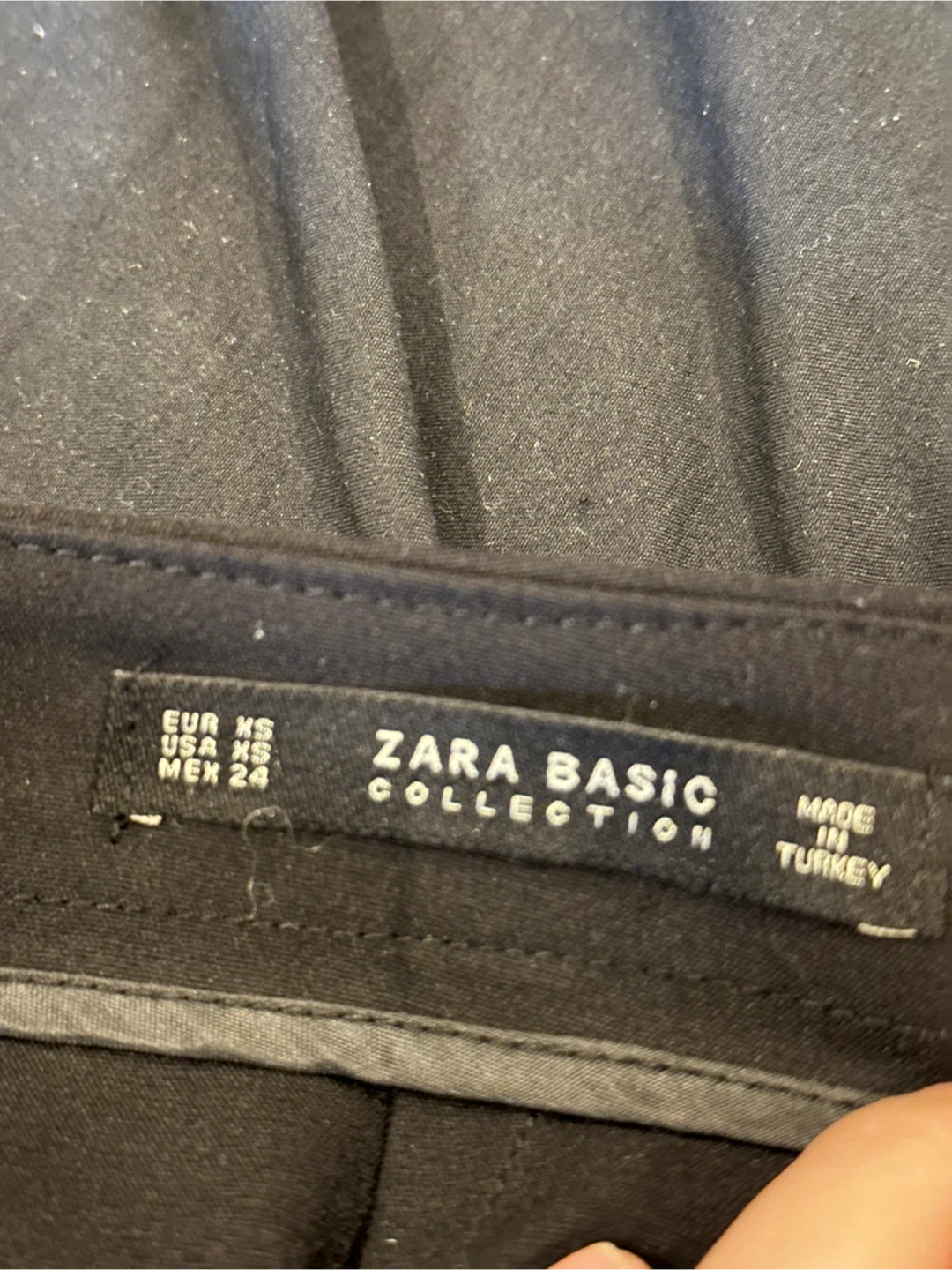 Zara Basic Black Skirt XS - photo 2