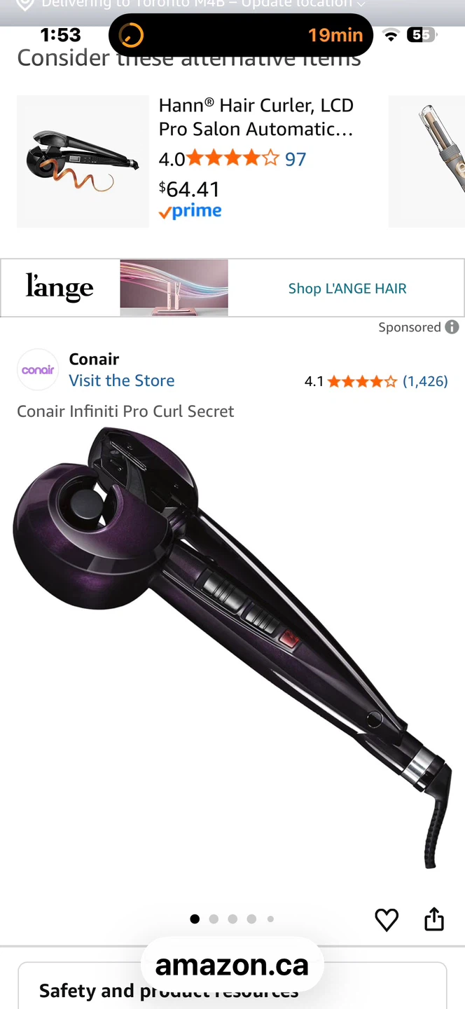 Conair Infiniti Pro Curl Secret Hair Curler - Pink - photo 3