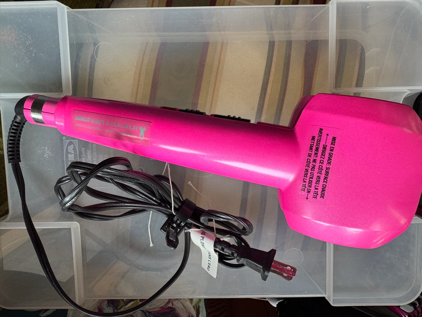 Conair Infiniti Pro Curl Secret Hair Curler - Pink - photo 2