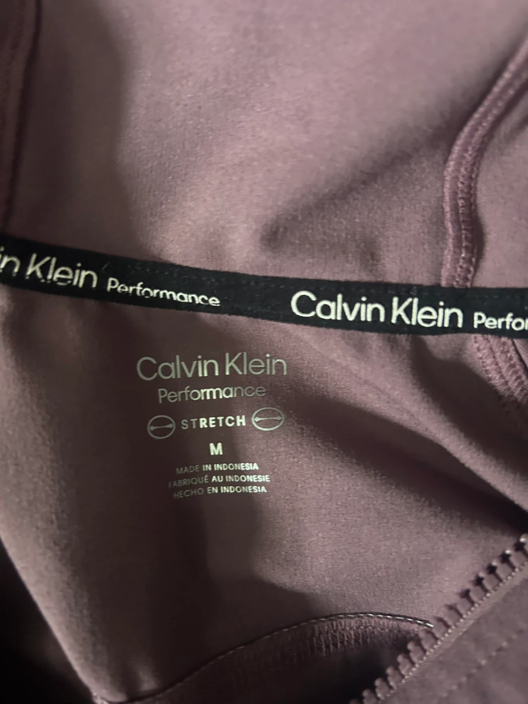 Calvin Klein Performance Full Zip Hoodie & Leggings Set - Size M - photo 2