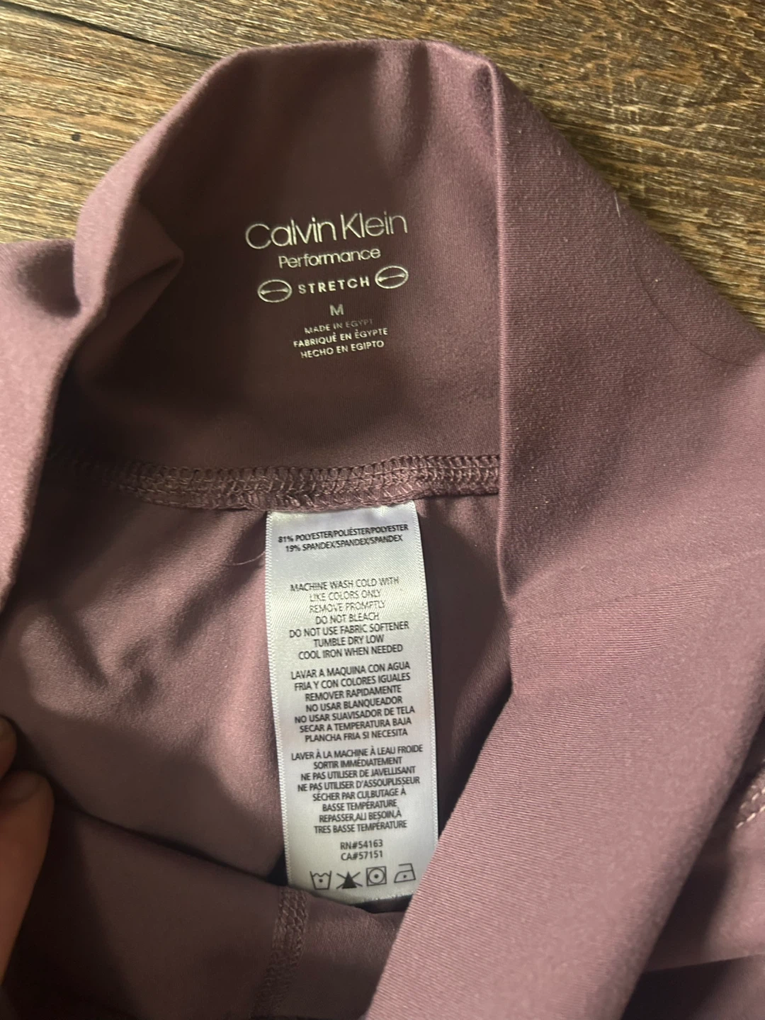 Calvin Klein Performance Full Zip Hoodie & Leggings Set - Size M - photo 4