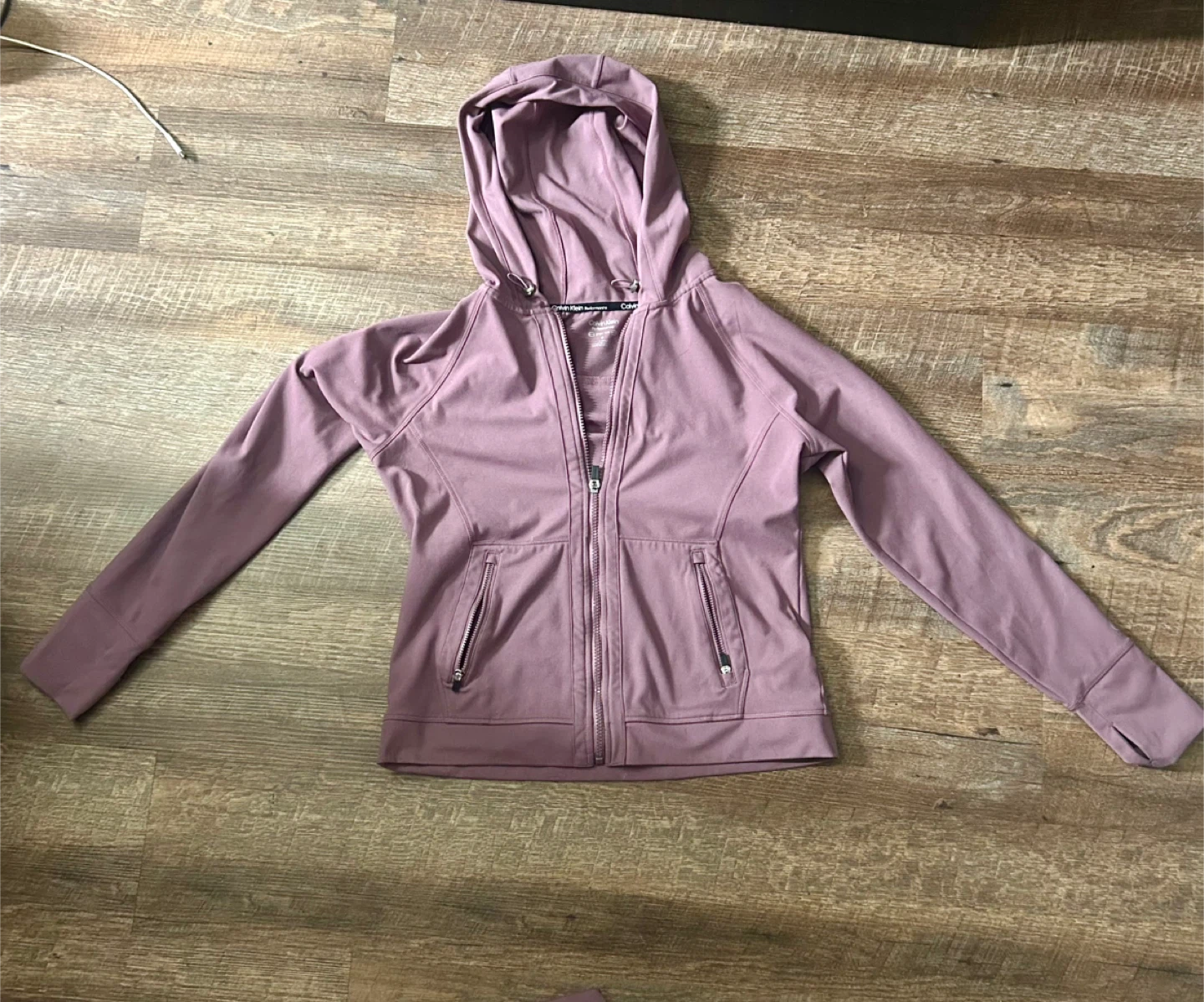 Calvin Klein Performance Full Zip Hoodie & Leggings Set - Size M