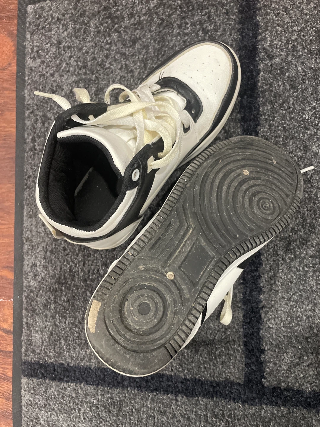 Wannabe Nike Air Force 1 High Top Sneakers - photo 3