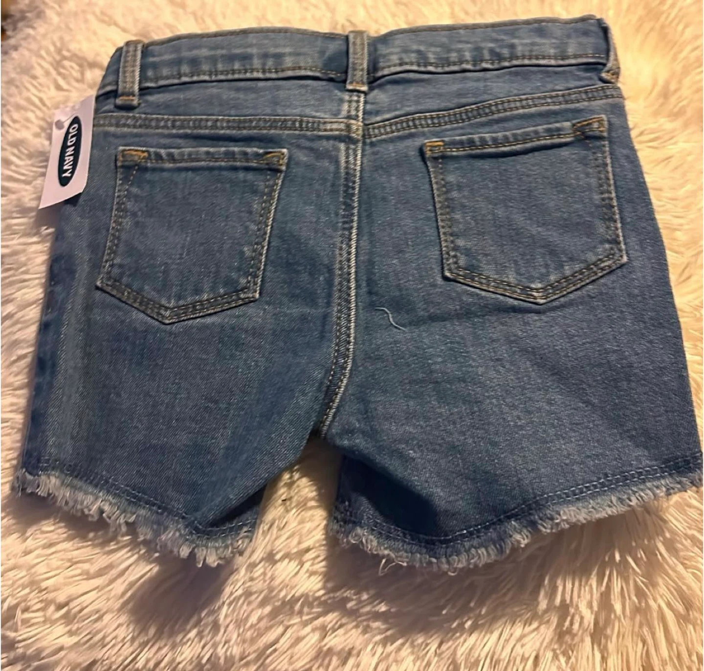 Old Navy Girls Daisy Denim Shorts (SIZE:5T) - photo 2